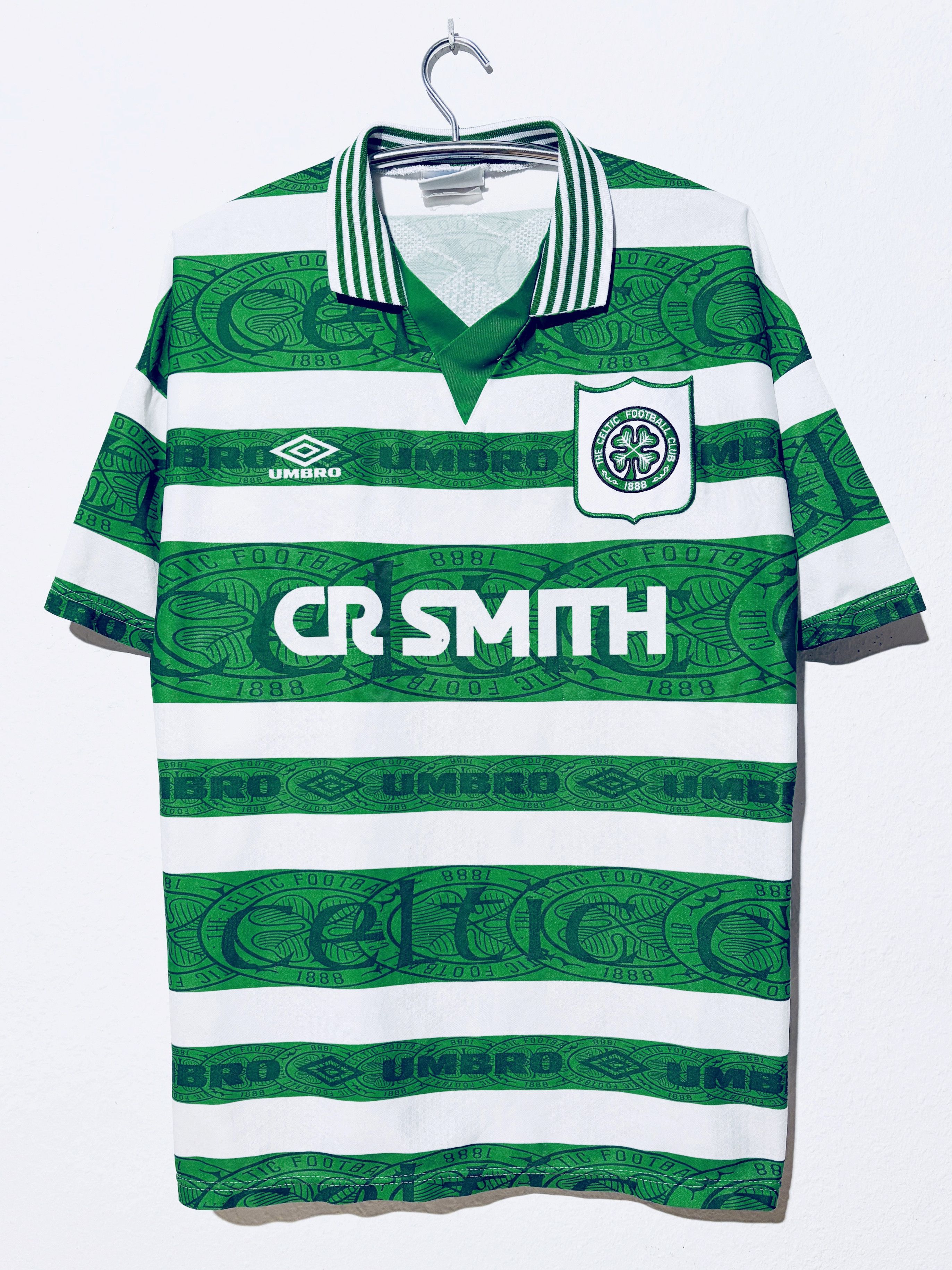 Umbro Celtic Home Jersey Shirt 1995 - 1997 Size US XL / EU 56 / 4 - 1 Thumbnail