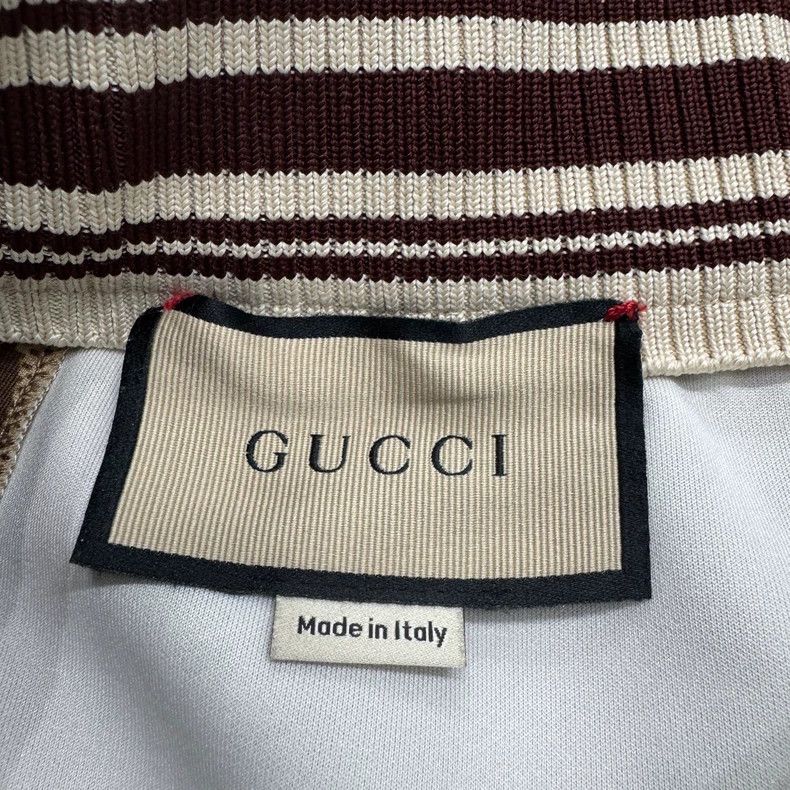 Gucci Gucci Size S Contrast color striped old flower shorts 2505 Size 26" / US 2 / IT 38 - 2 Thumbnail
