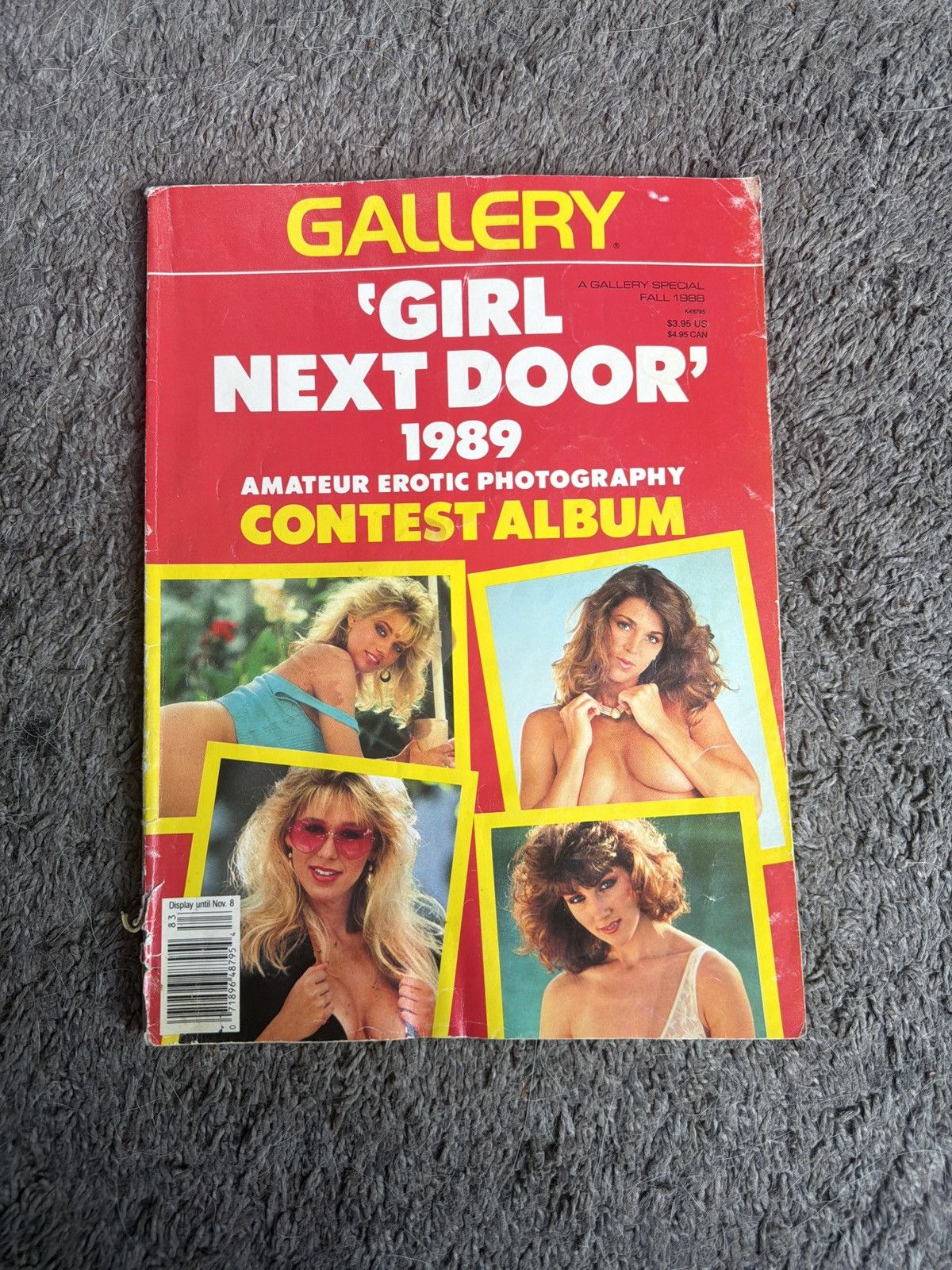 Vintage 1988 Gallery ‘Girl Next Door’ Contest Album Size ONE SIZE - 1 Thumbnail