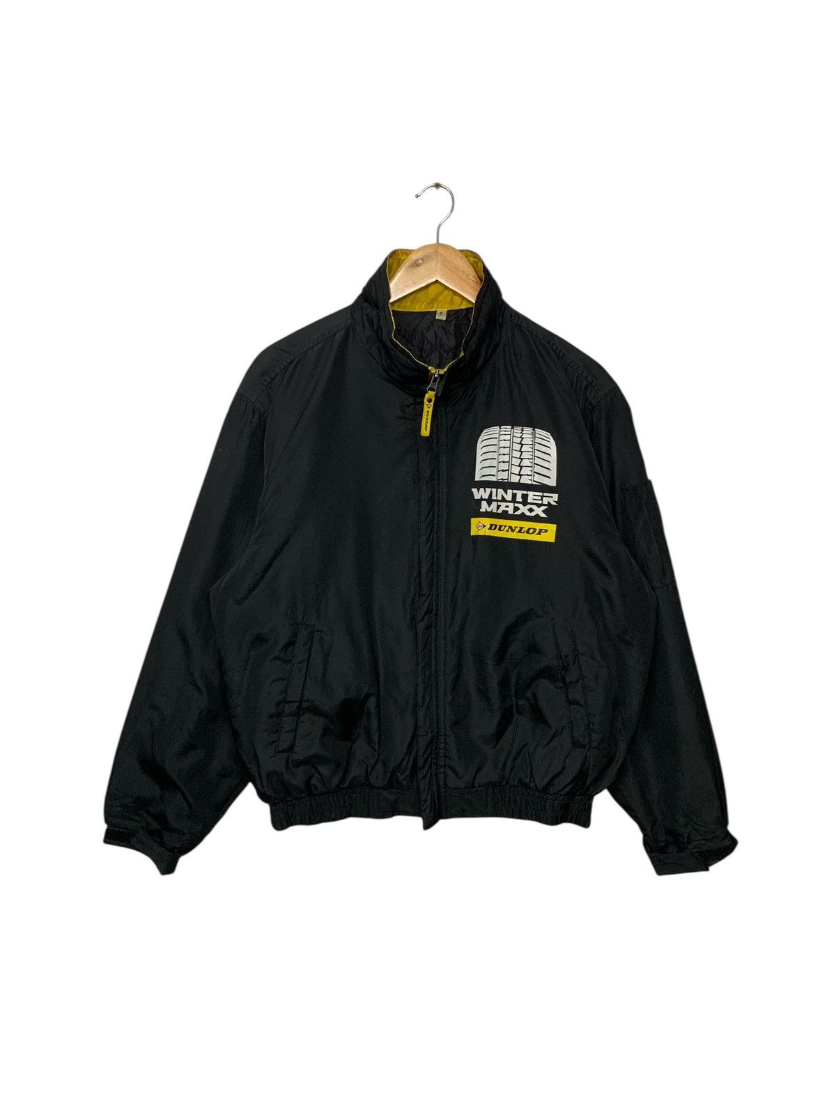 Vintage Vintage 90's Winter Maxx Dunlop Tyre Bombers Jacket Size US M / EU 48-50 / 2 - 3 Thumbnail