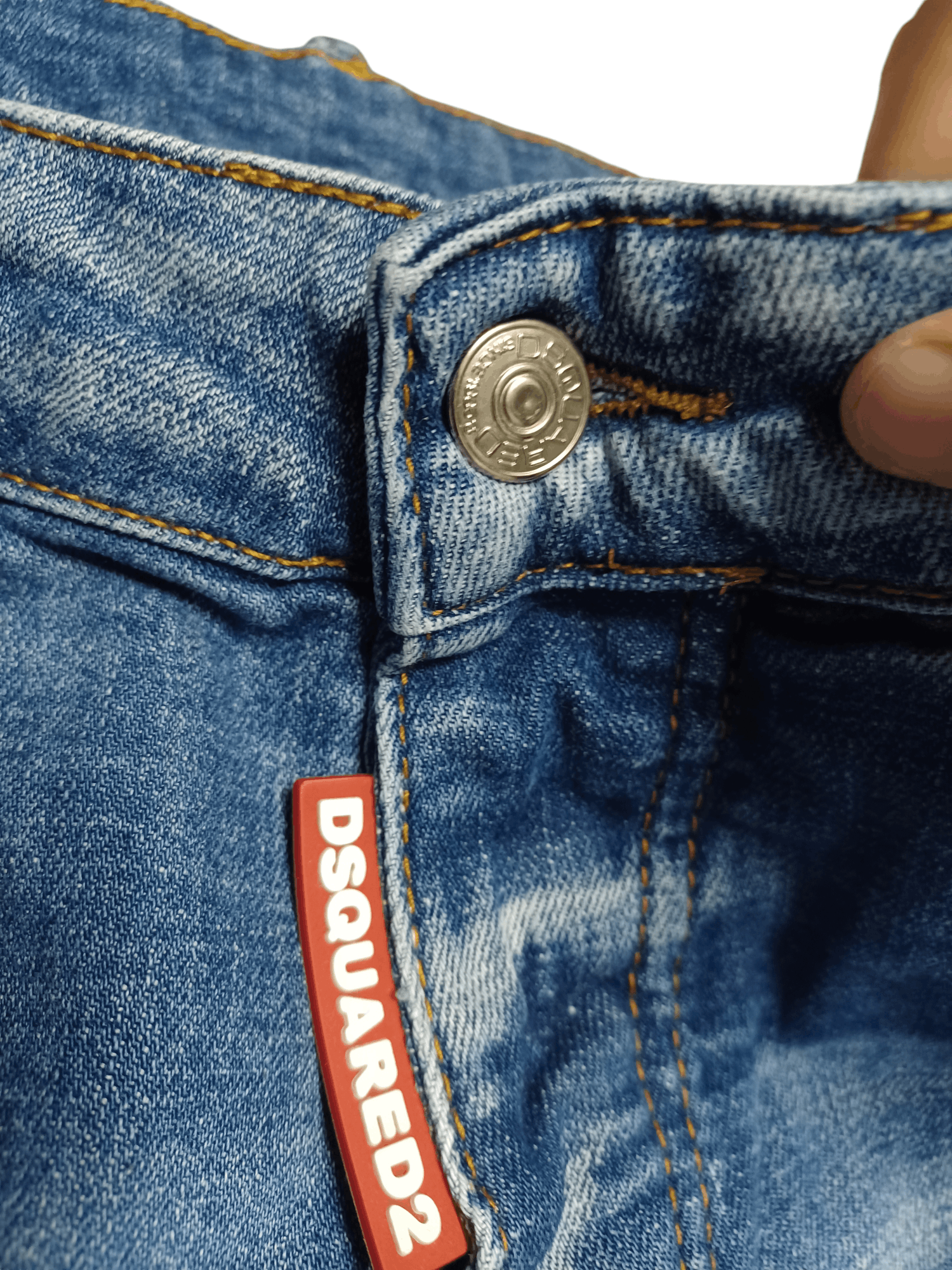 Dsquared2 DSQUARED 2 MADE IN ITALY DISTRESSED AVANT GARDE JEANS Size US 31 - 4 Thumbnail