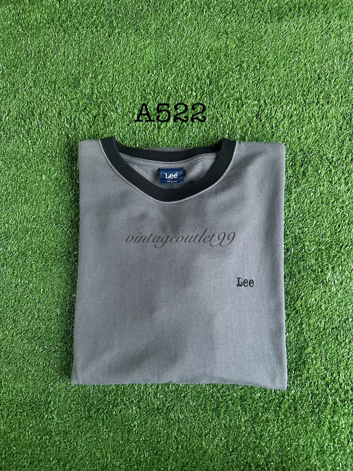 Lee × Vintage Vintage Lee Dungarees Big Logo Long Sleeve A522 Size US M / EU 48-50 / 2 - 11 Thumbnail