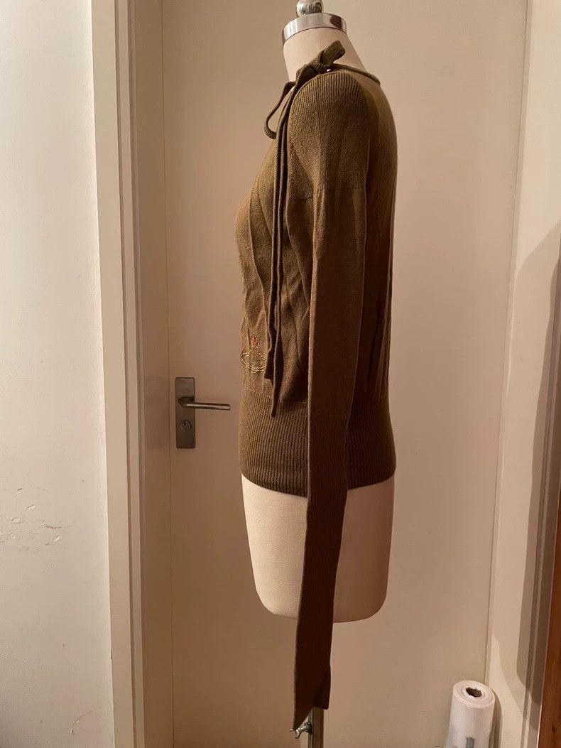 Vivienne Westwood Vivienne Westwood size2 Logo embroidered knit sweater top Size M / US 6-8 / IT 42-44 - 4 Thumbnail