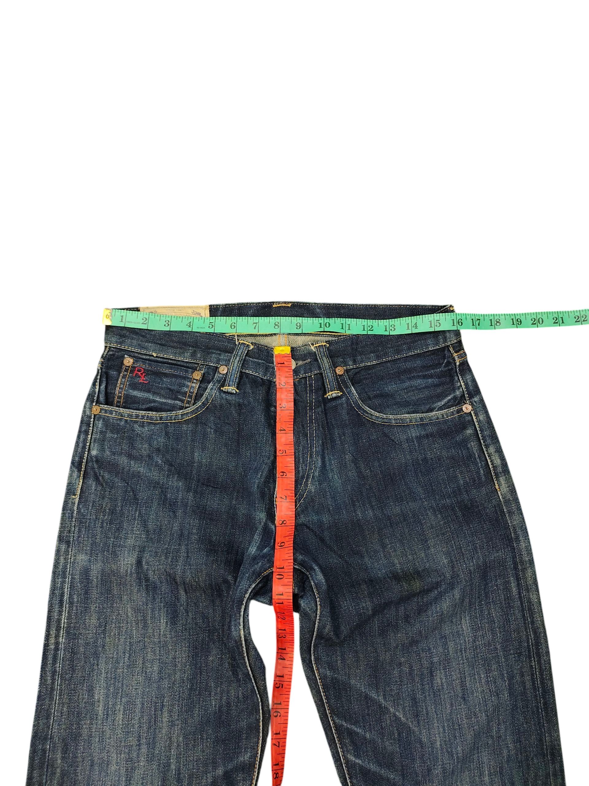 Polo Ralph Lauren Vintage Polo Ralph Lauren Varick Slim Straight Distress Jean Size US 31 - 16 Thumbnail