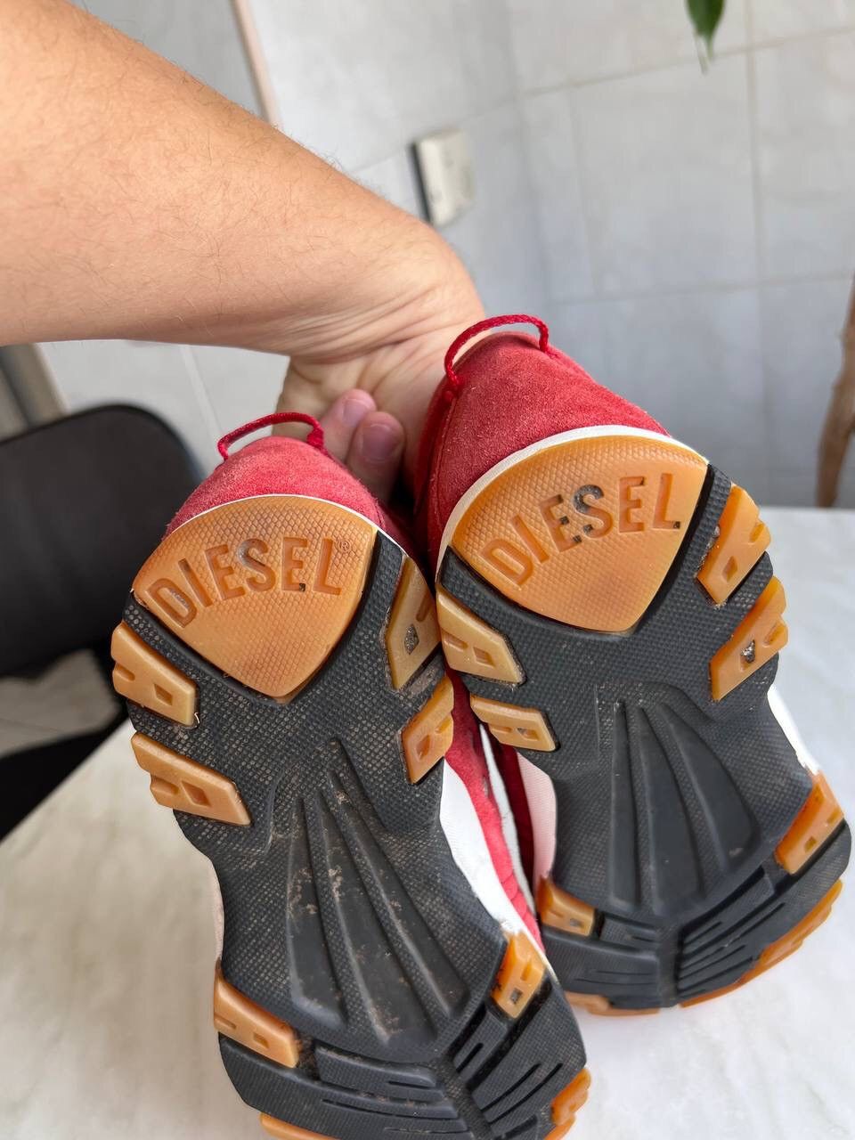 Diesel Vintage Logo Diesel Sneakers Avant Garde Moto Style 2000s Size US 5 / EU 37 - 9 Thumbnail
