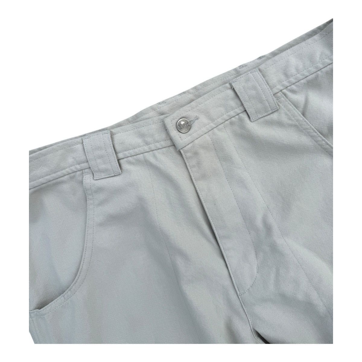 L.L. Bean Vintage L.L.Bean Canvas Workwear Utility Pants Tan 36x32 Size US 36 / EU 52 - 2 Thumbnail