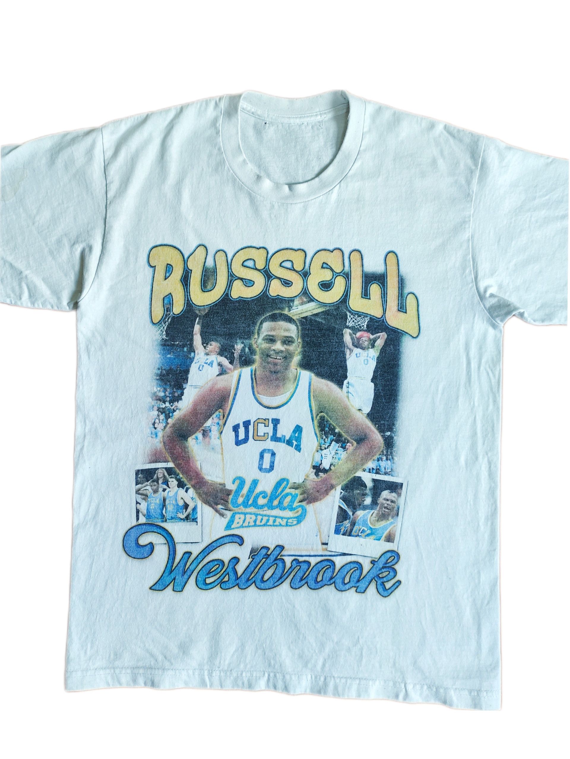 Vintage Vintage Russell Westbrook University of California T-Shirt Size US L / EU 52-54 / 3 - 3 Thumbnail