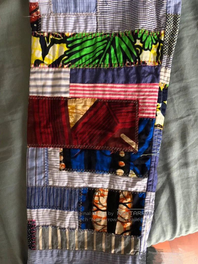 Junya Watanabe Junya Watanabe Ethnic Patchwork Shirt. Size US XS / EU 42 / 0 - 8 Thumbnail