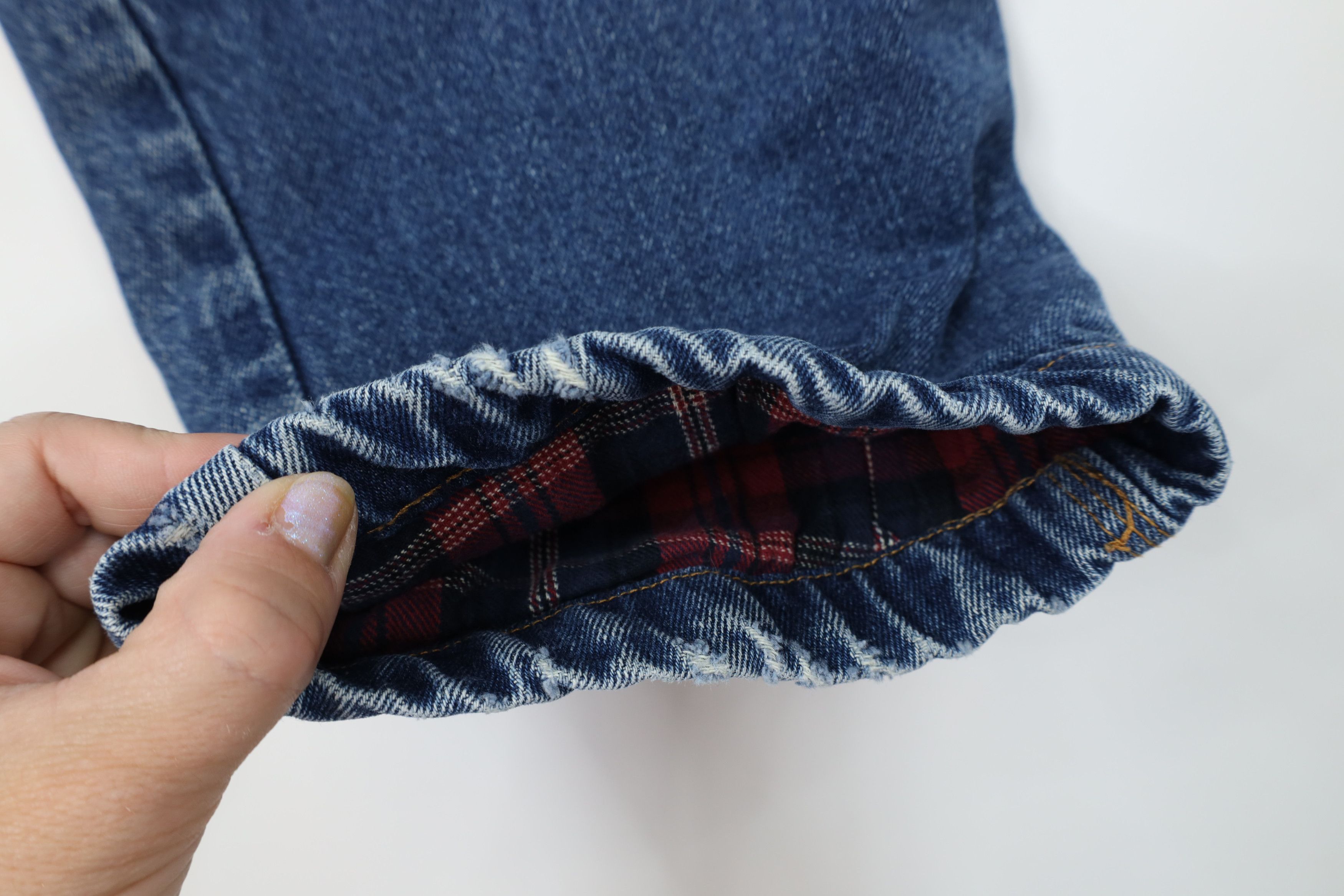 Vintage Vintage Streetwear Flannel Lined Heavyweight Denim Jeans Size US 36 / EU 52 - 6 Thumbnail