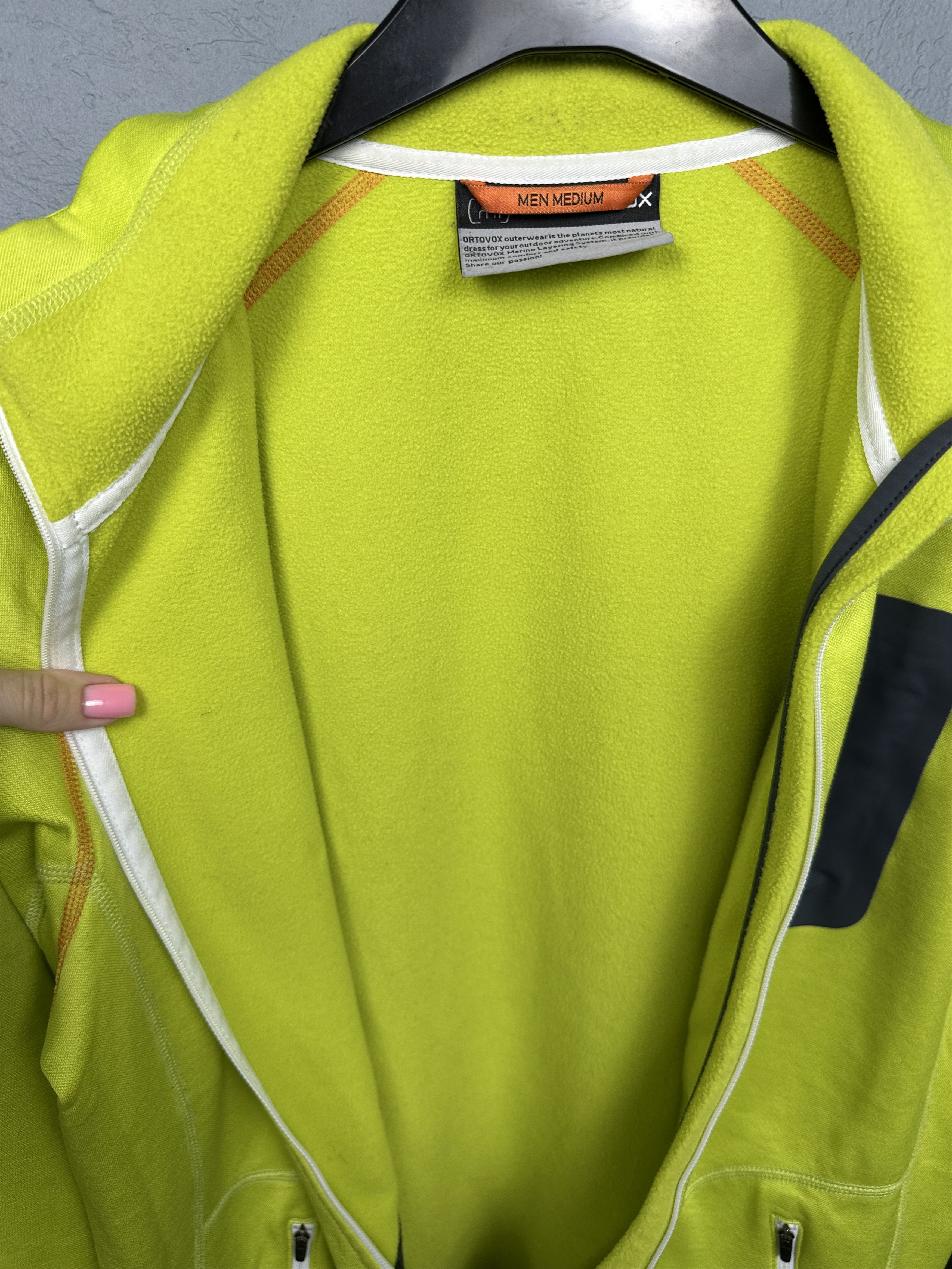 ORTOVOX ORTOVOX Mens Merino Wool Track Top Jacket Size US M / EU 48-50 / 2 - 7 Thumbnail