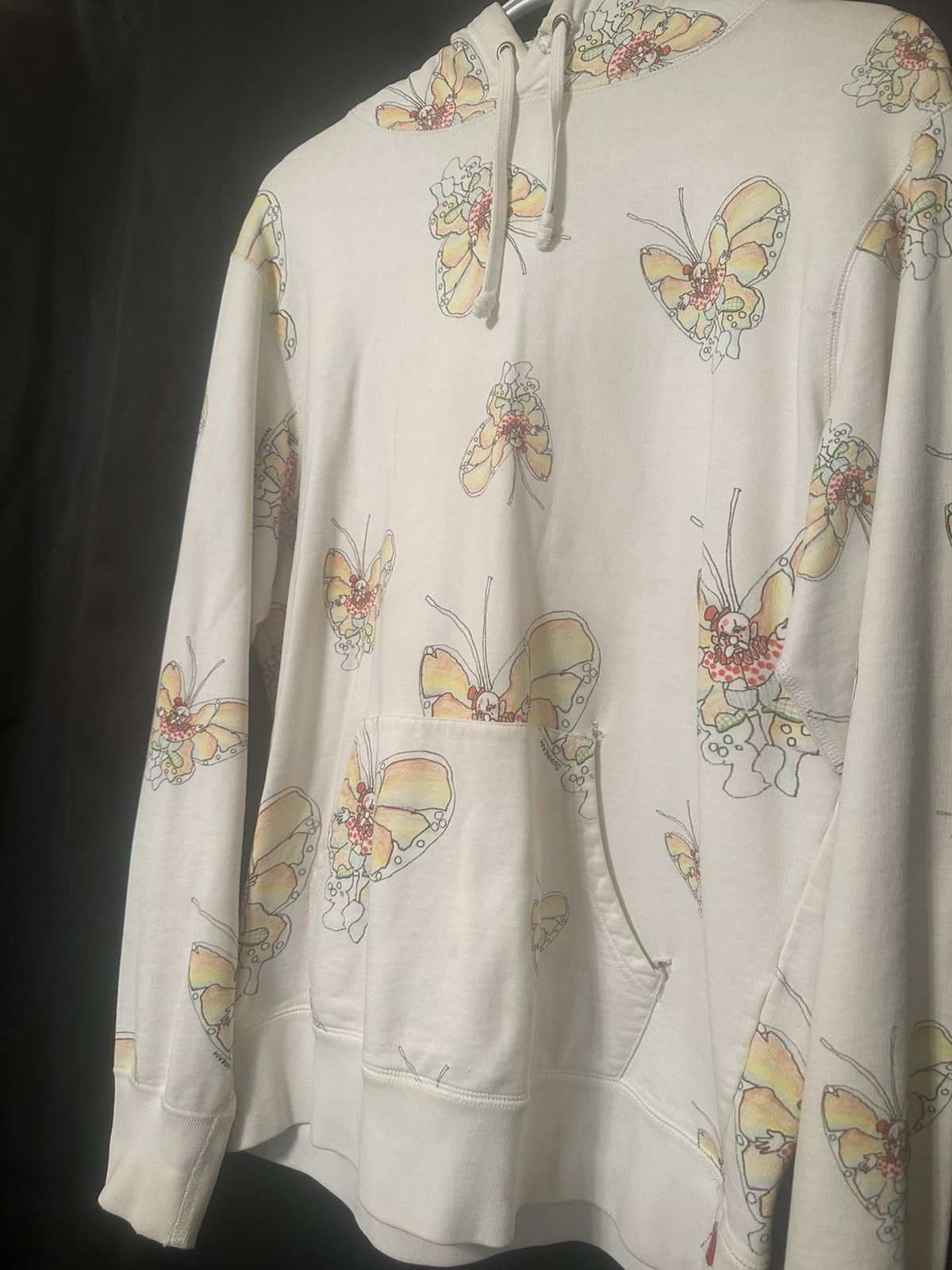 Supreme Mark Gonzales Butterfly Hoodie Size US M / EU 48-50 / 2 - 4 Thumbnail