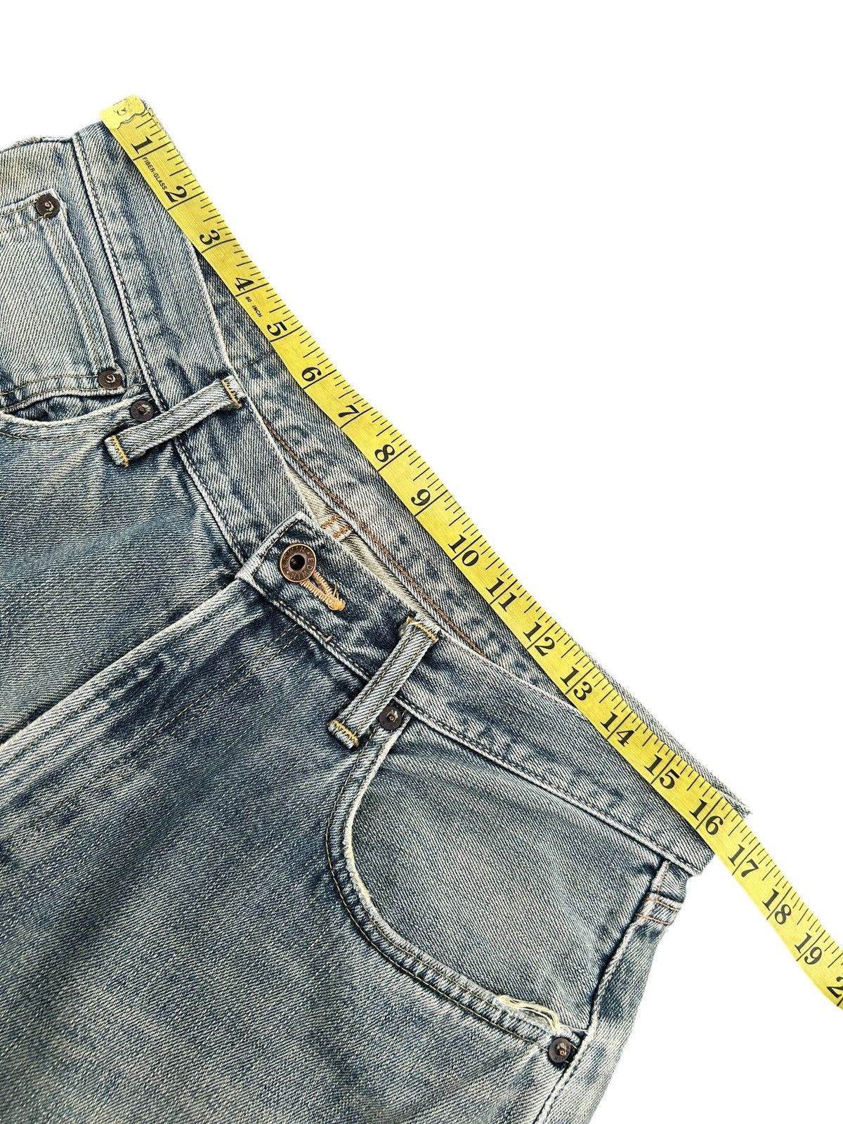 Kapital Vintage Edwin 505 Selvedge Distressed Denim Jeans Size US 33 - 13 Thumbnail