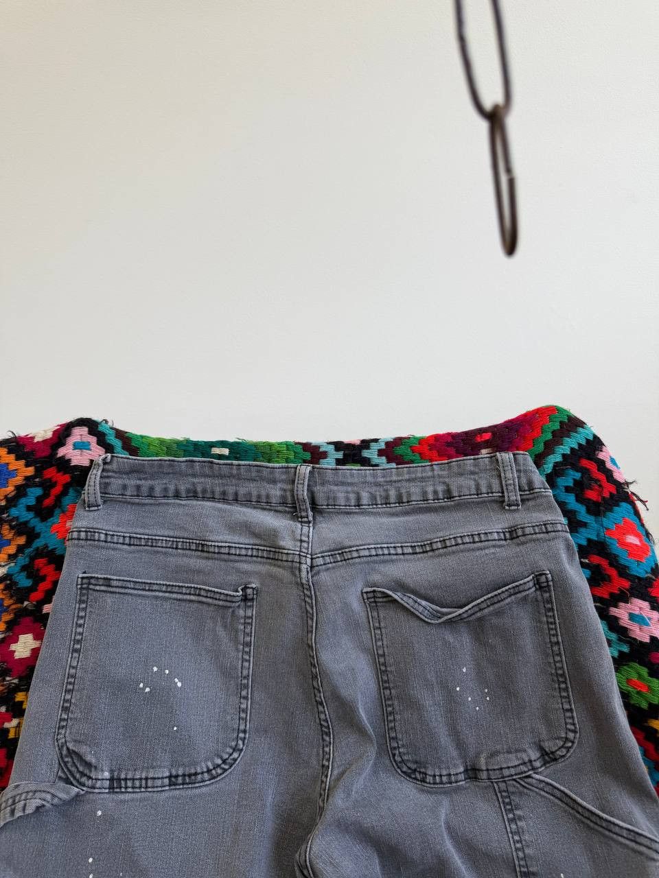 Tornado Mart Rare Japanese flared crazy pattern flared jeans tornado mart Size US 32 / EU 48 - 9 Thumbnail