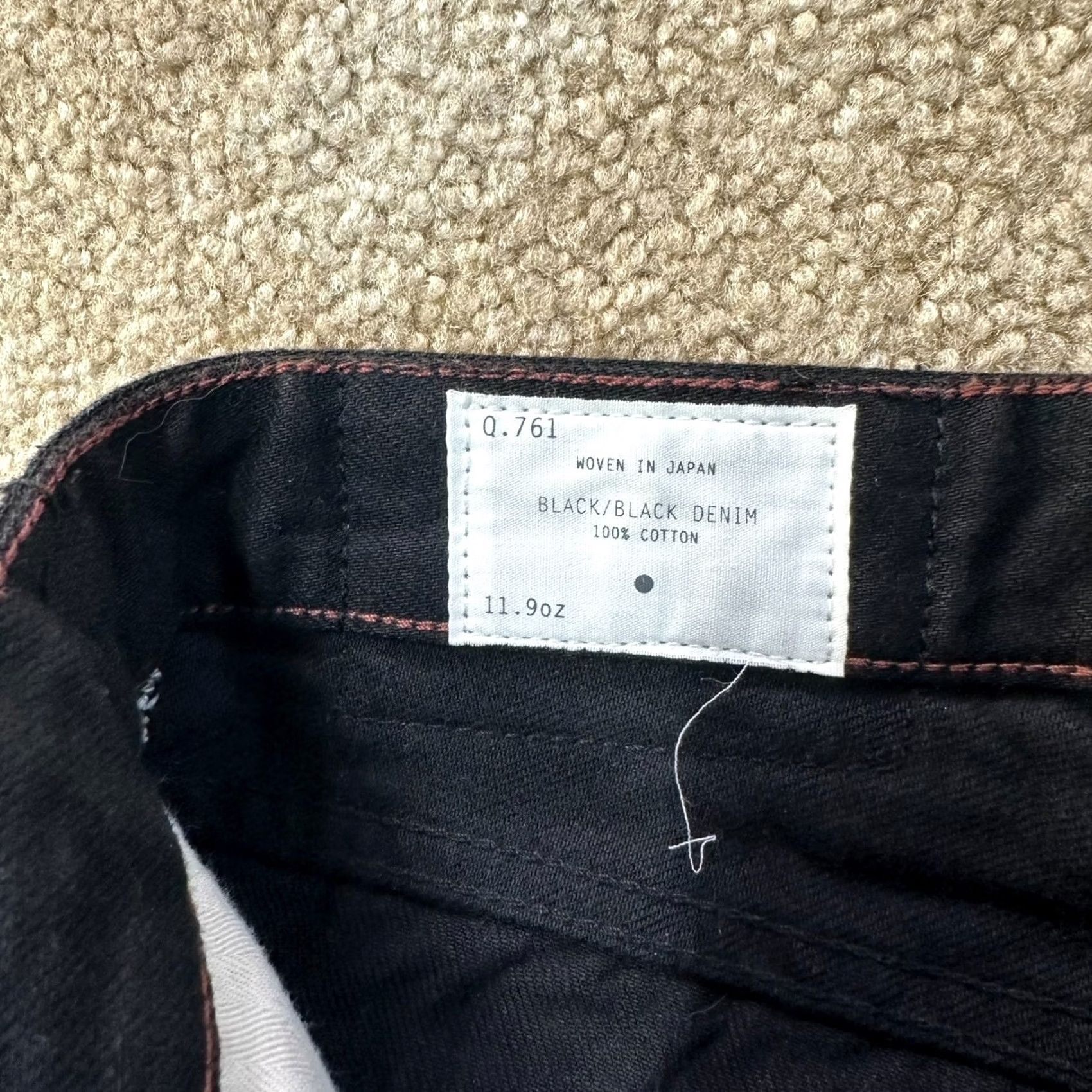 Paul Smith Paul Smith Jeans Button Fly 34x32 Slim Straight Black Denim Mens Regular Jeans Size US 34 / EU 50 - 4 Thumbnail