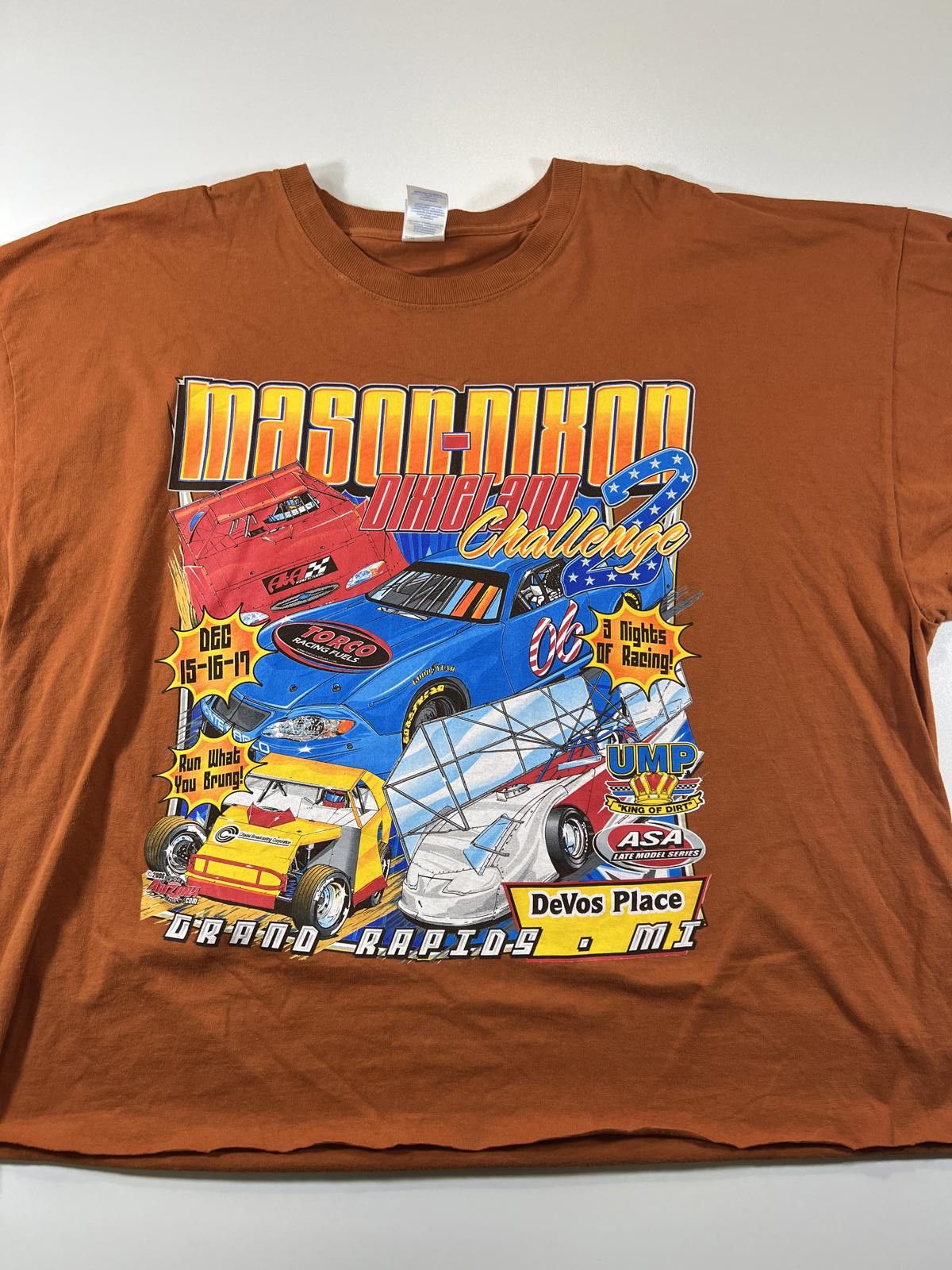 Gildan Mason-Dixon Dixie 200 Challenge Racing T-Shirt 3XL Size US XXL / EU 58 / 5 - 1 Thumbnail