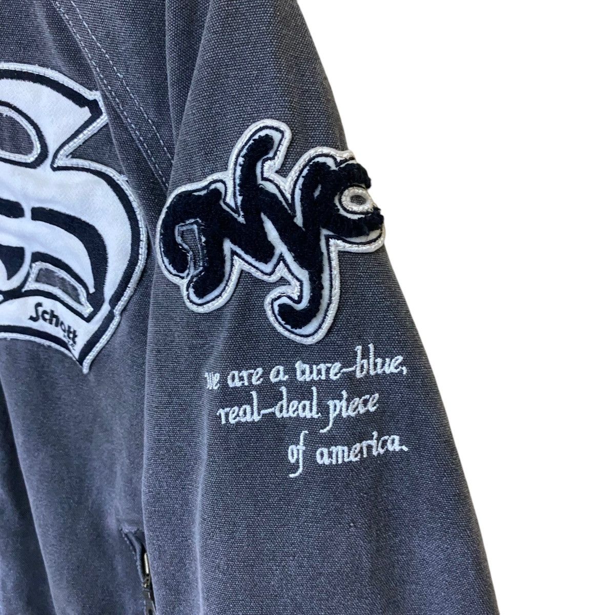 Schott Schott Bad Before Bad Was A Good Thing 8Ball Varsity Jacket Size US S / EU 44-46 / 1 - 6 Thumbnail