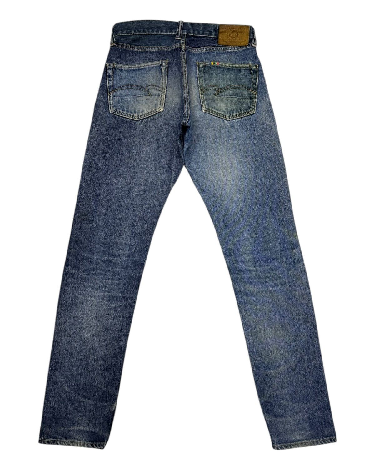 Studio D'Artisan STUDIO D'ARTISAN SELVEDGE DISTRESSED DENIM JEANS Size US 28 / EU 44 - 9 Thumbnail