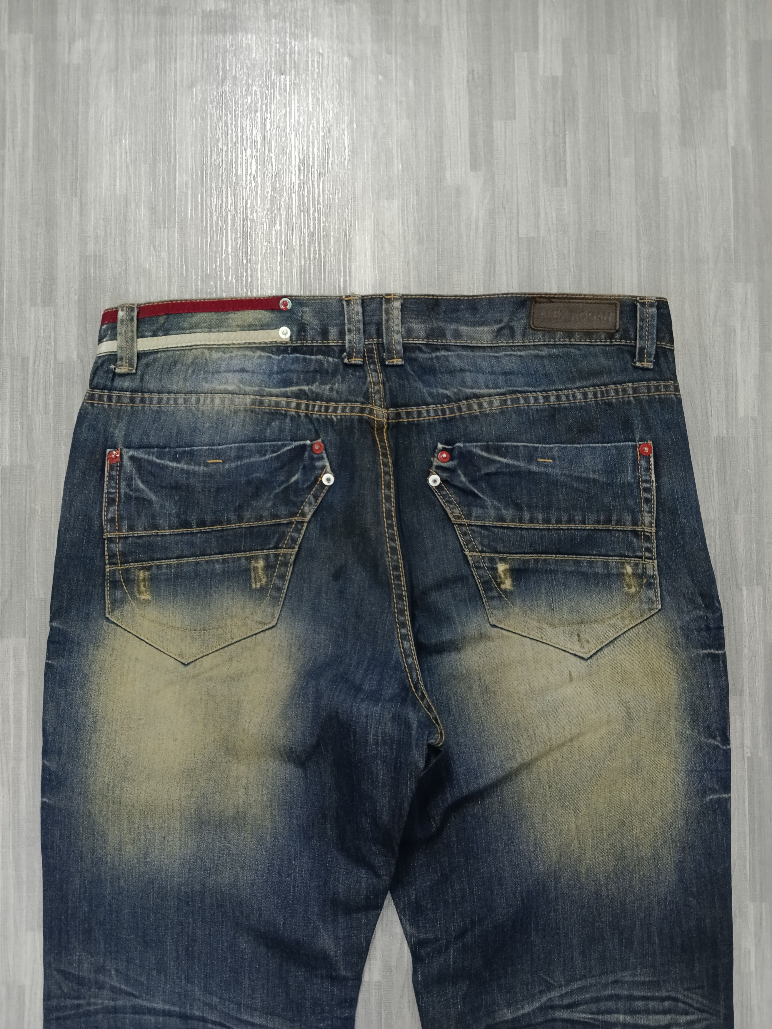 Japanese Brand SiCK RUSTY ALEX ROGAN DENIM PANTS Size US 36 / EU 52 - 5 Thumbnail