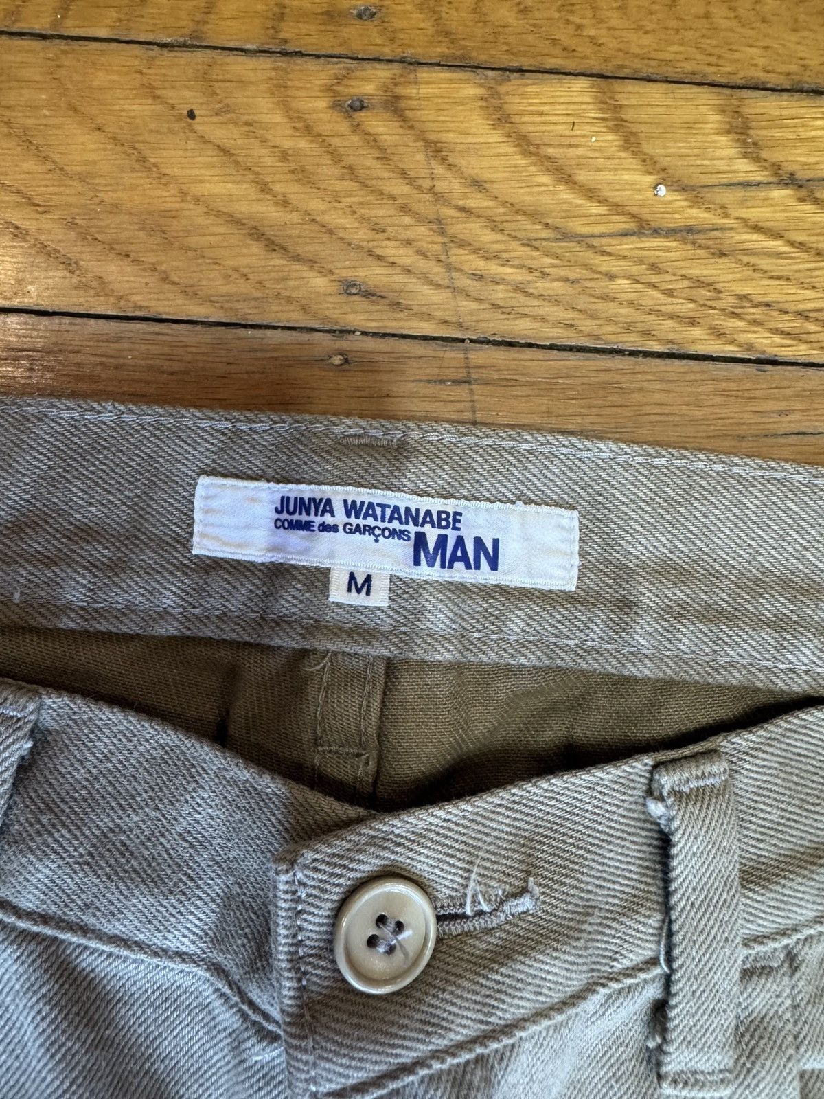 Junya Watanabe Comme des Garçons MAN “Curry Rice” AD2001 Poem Collection Size US 34 / EU 50 - 4 Thumbnail