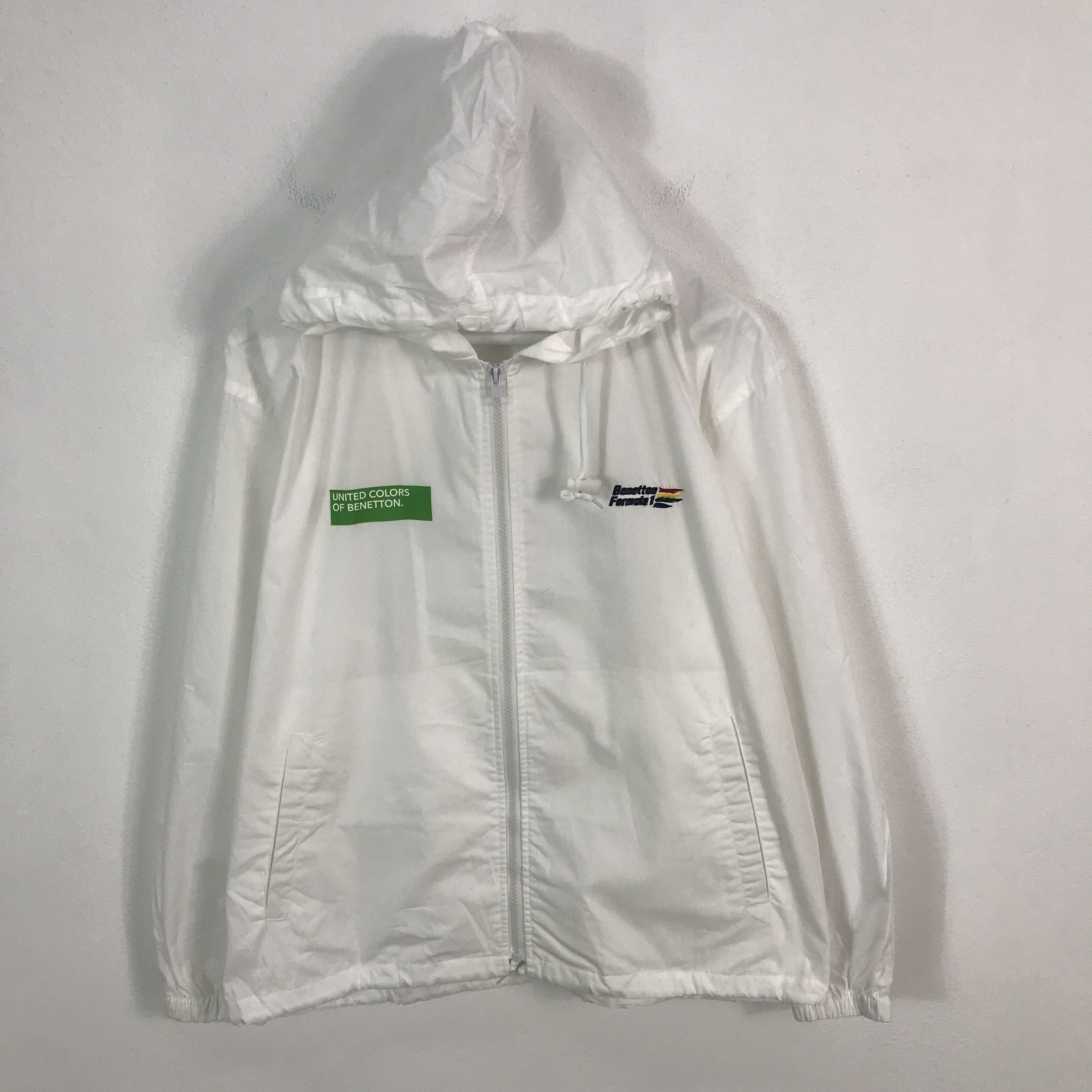 United Colors Of Benetton United Colour of Benetton Windbreaker Raincoat Jacket Size US L / EU 52-54 / 3 - 2 Thumbnail