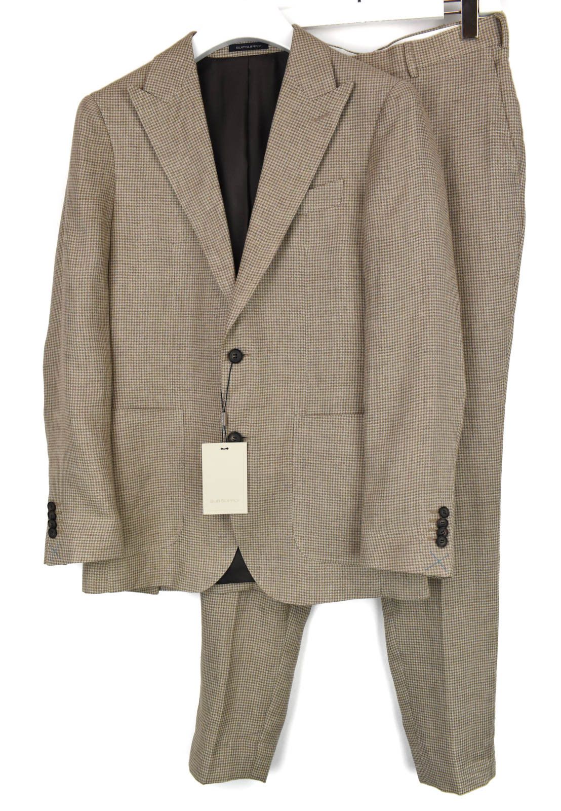 Suitsupply SUITSUPPLY Havana Peak Lapel Slim / Soho Suit Men's UK 36 Size 38R - 1 Thumbnail