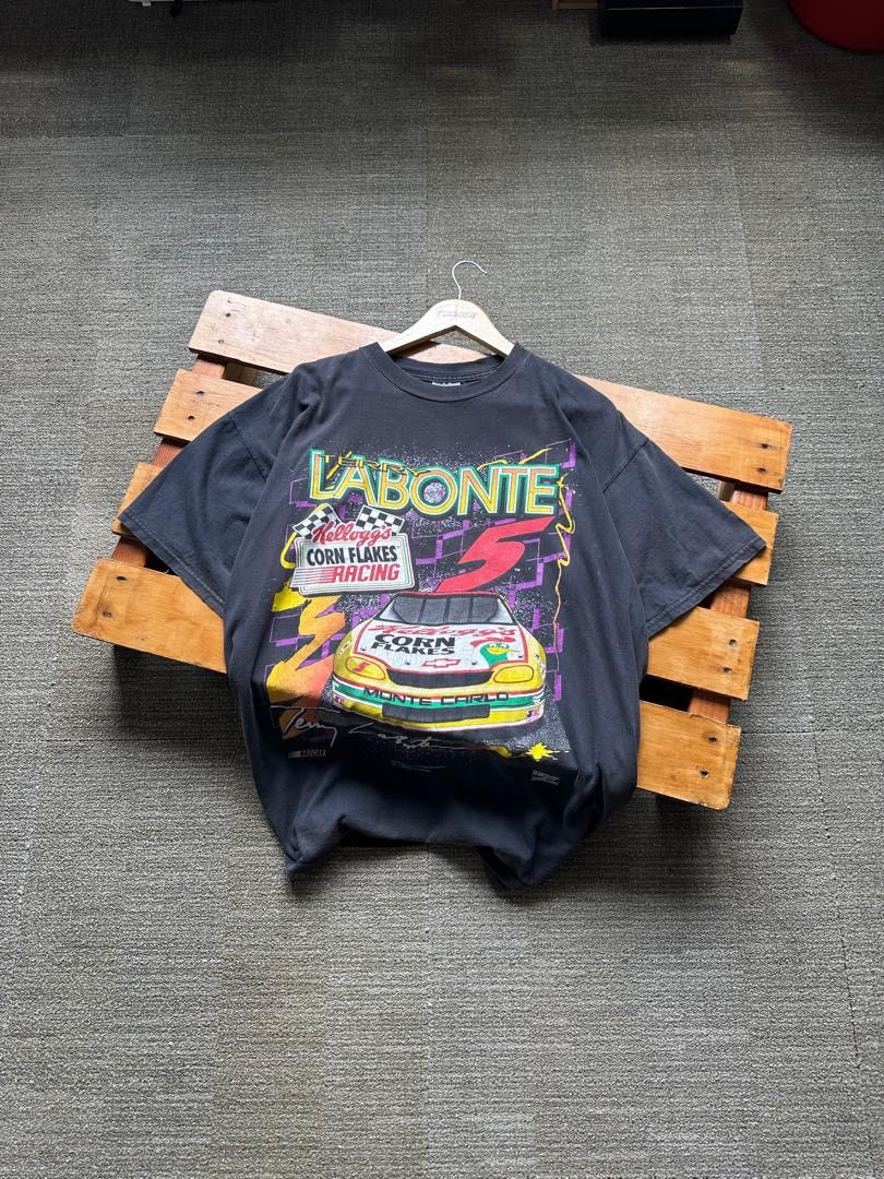 NASCAR VINTAGE NASCAR TERRY LABONTE TAG TULTEX Size US XL / EU 56 / 4 - 1 Thumbnail