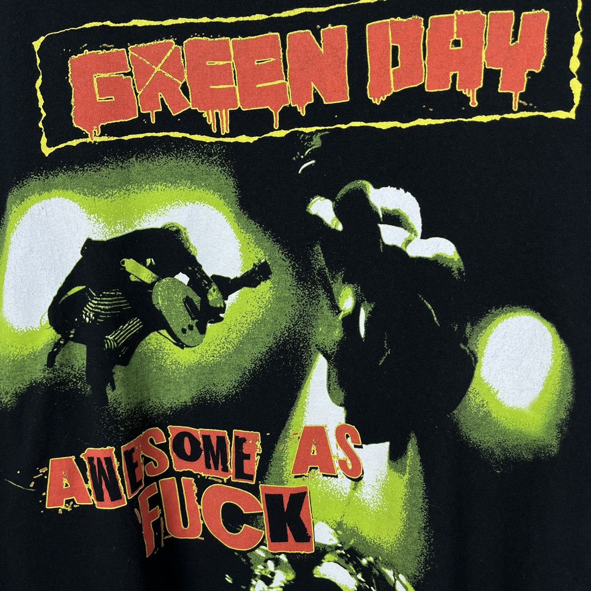 Band Tees Vintage Green Day awesome as fuck rock band tee 90’s Size US L / EU 52-54 / 3 - 3 Thumbnail