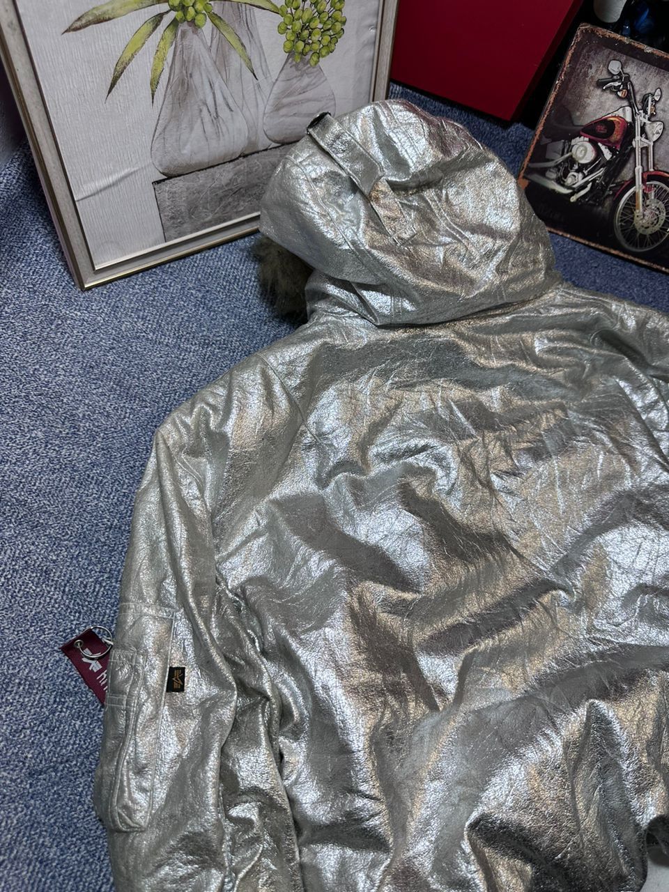 Alpha Industries ALPHA INDUSTRIES N-2B Metallic Bomber Jacket Size US M / EU 48-50 / 2 - 3 Thumbnail