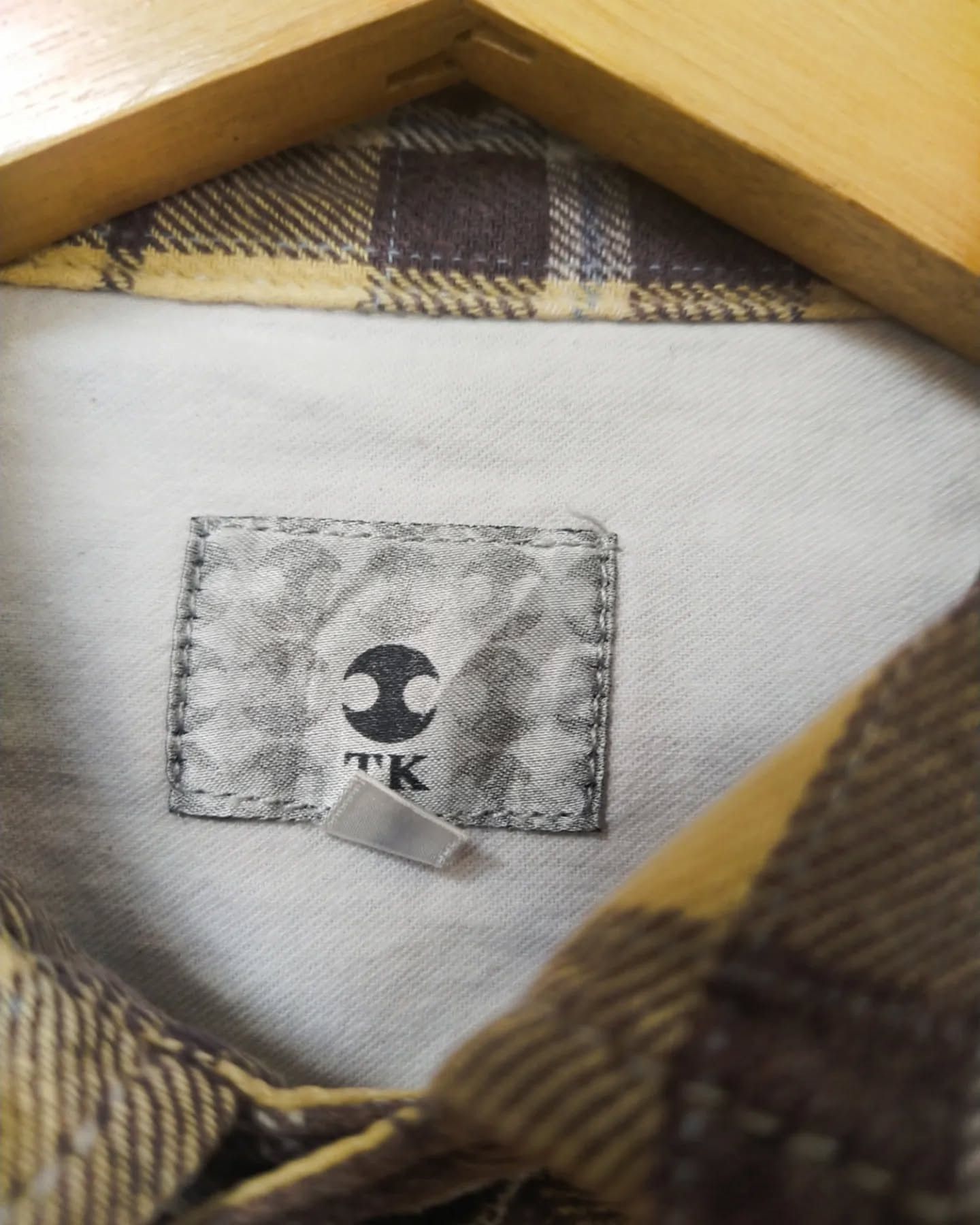 Takeo Kikuchi Takeo Kikuchi Yellow Plaid Flanel Shirt Size US S / EU 44-46 / 1 - 2 Thumbnail