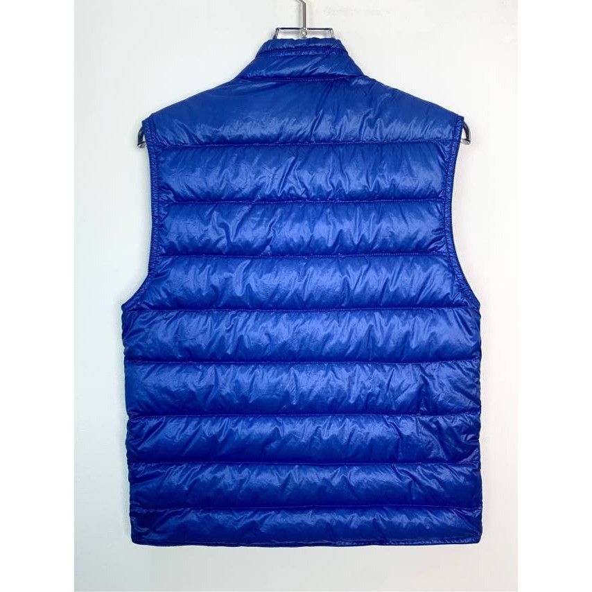Moncler Moncler Mens Quilted Down Puffer Vest Blue Size 0 With Logo Size US XS / EU 42 / 0 - 7 Thumbnail