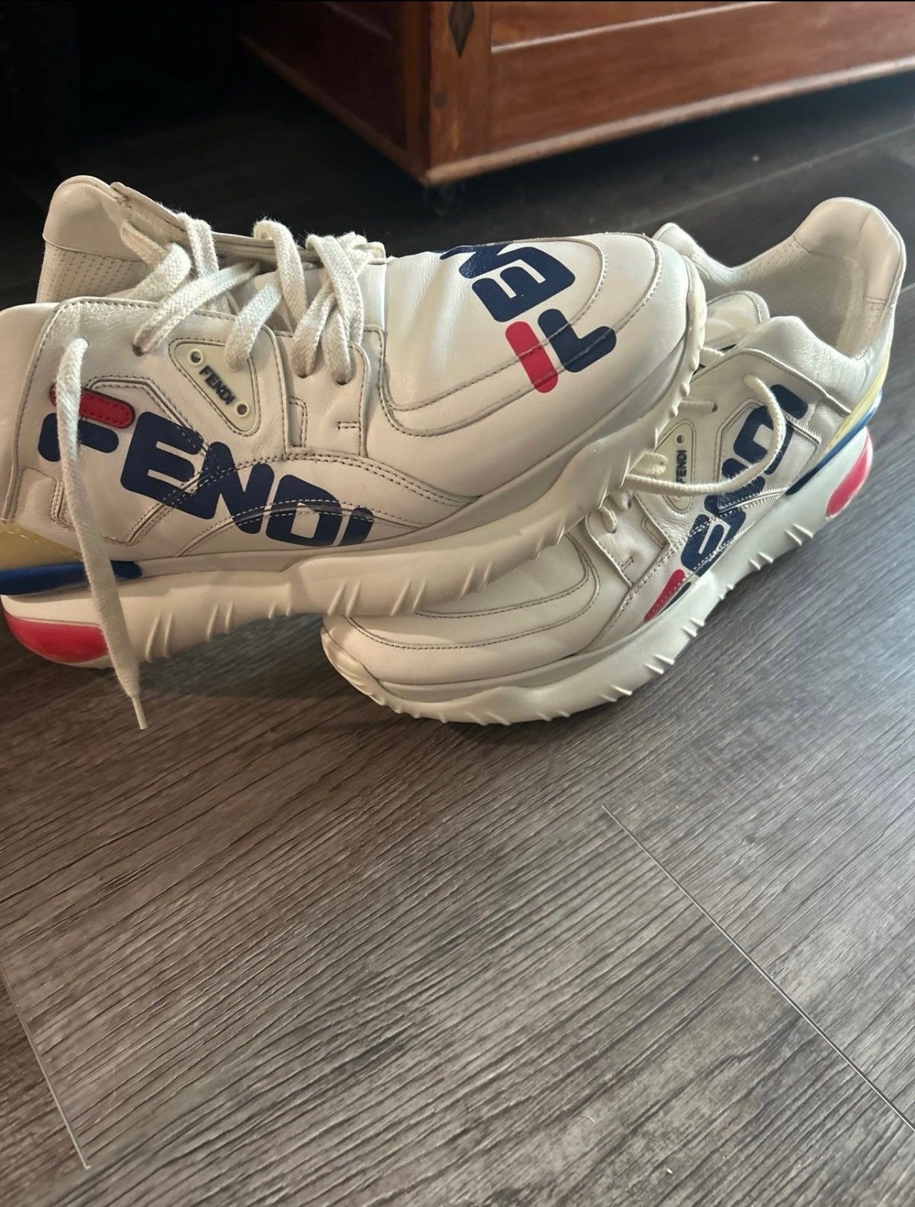Fendi Fendi x Fila Collab Rare Size US 11 / EU 44 - 2 Thumbnail