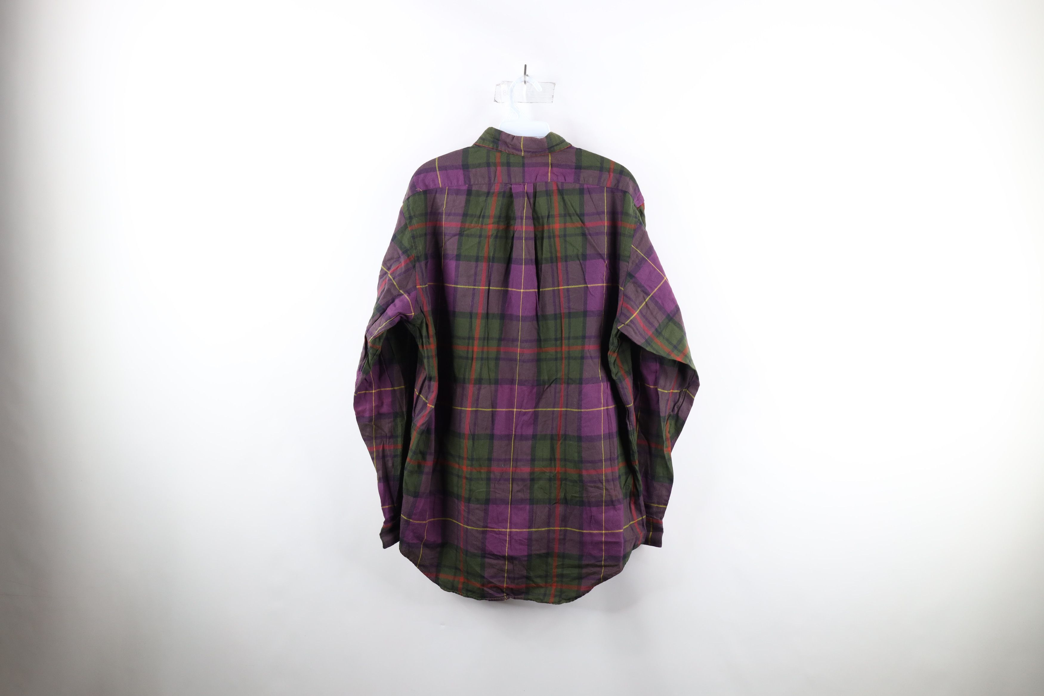 Ralph Lauren Vintage 90s Ralph Lauren Plaid Flannel Button Down Shirt Size US L / EU 52-54 / 3 - 7 Thumbnail