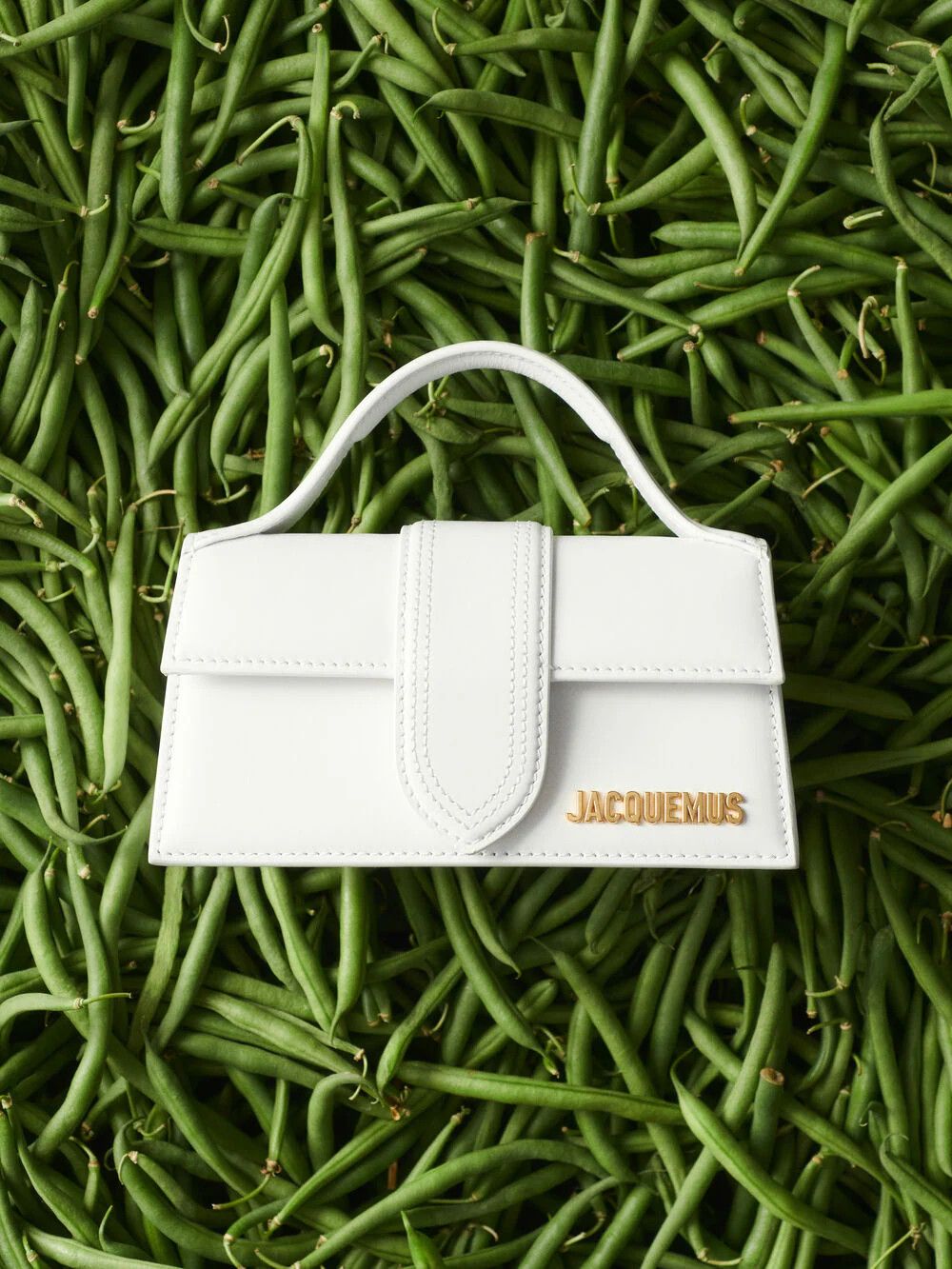 Jacquemus o1la1rc1a0925 Size: OS / Le Bambino Bag in White Size ONE SIZE - 7 Thumbnail