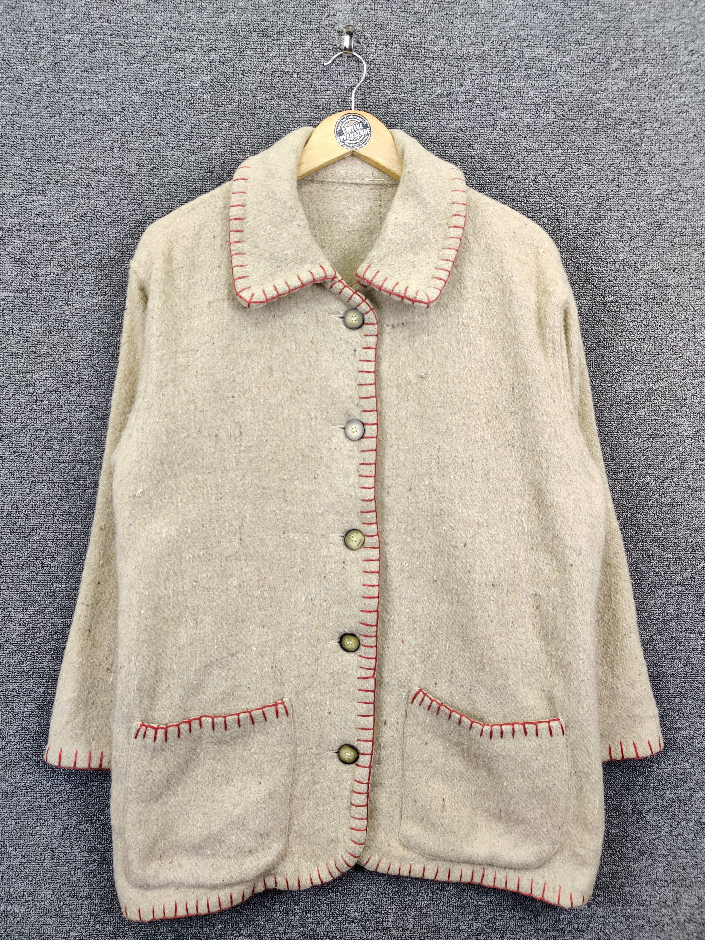 Japanese Brand Michigan Wool Button Ups Jacket Size US M / EU 48-50 / 2 - 1 Thumbnail