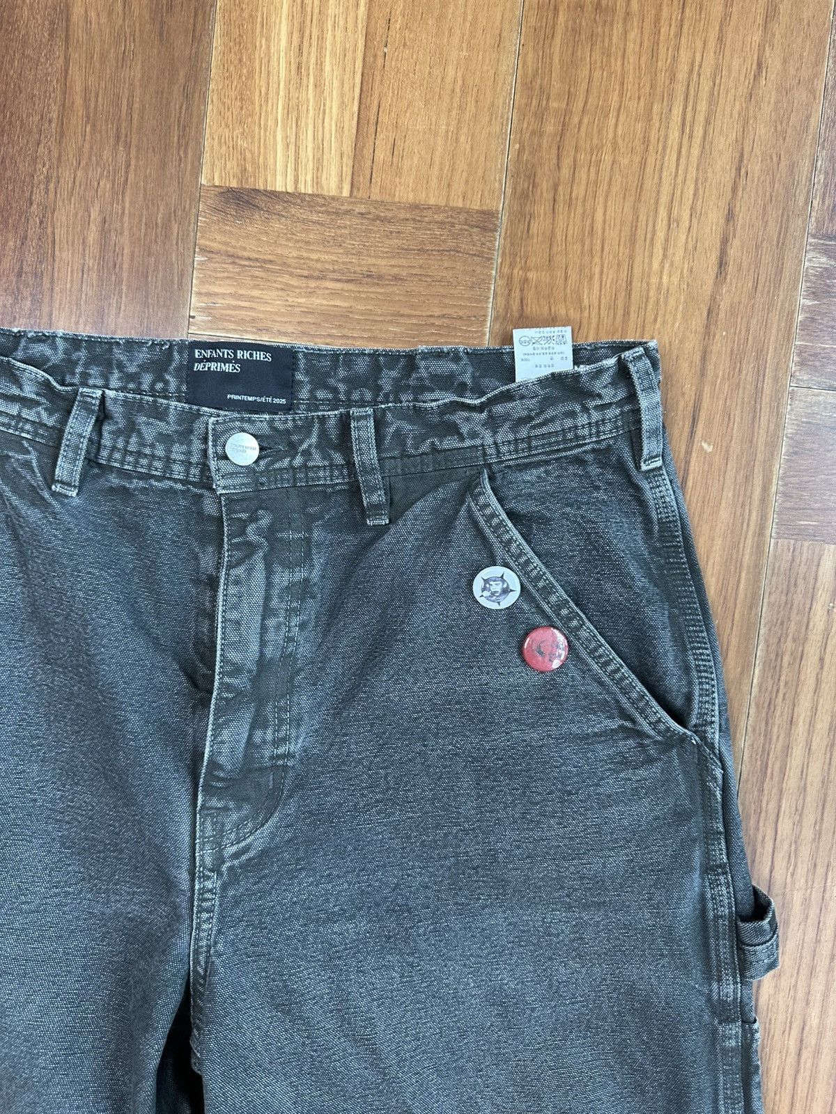 Enfants Riches Deprimes [34]ERD Seoul exclusive denim carpenter pants Size US 34 / EU 50 - 2 Thumbnail