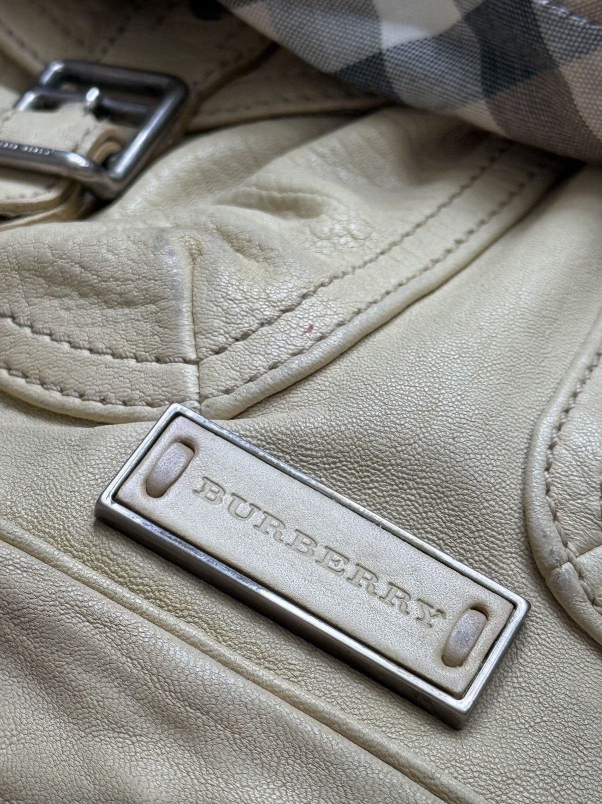 Burberry Burberry London Vintage leather tote bag Size ONE SIZE - 12 Thumbnail