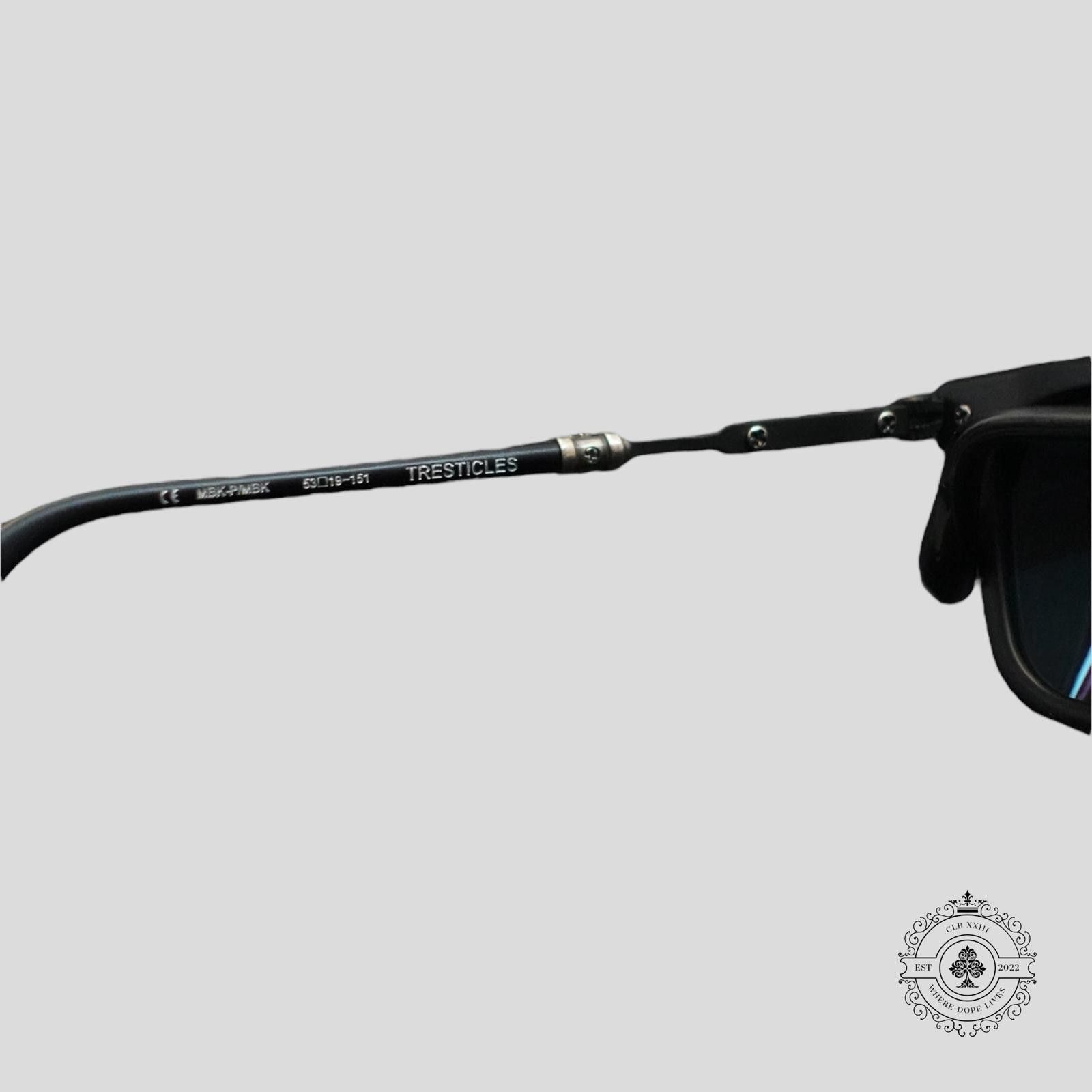 Chrome Hearts Chrome Hearts Tresticles Glasses in Matte Black/Silver Size ONE SIZE - 4 Thumbnail