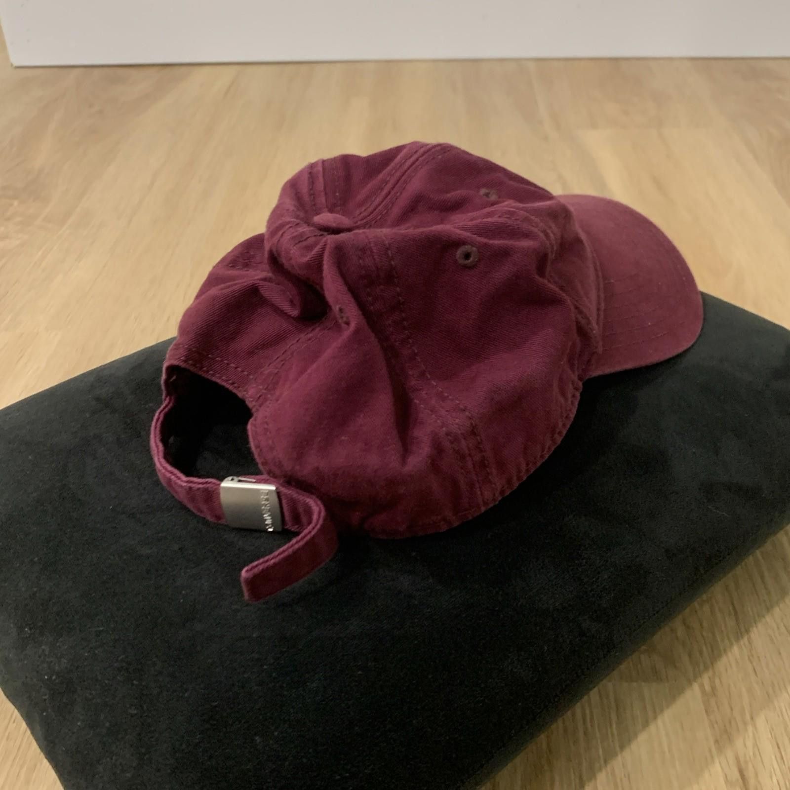 Converse New Converse Chuck Taylor Patch Cap Burgundy Bloodstone Hat Size ONE SIZE - 4 Thumbnail
