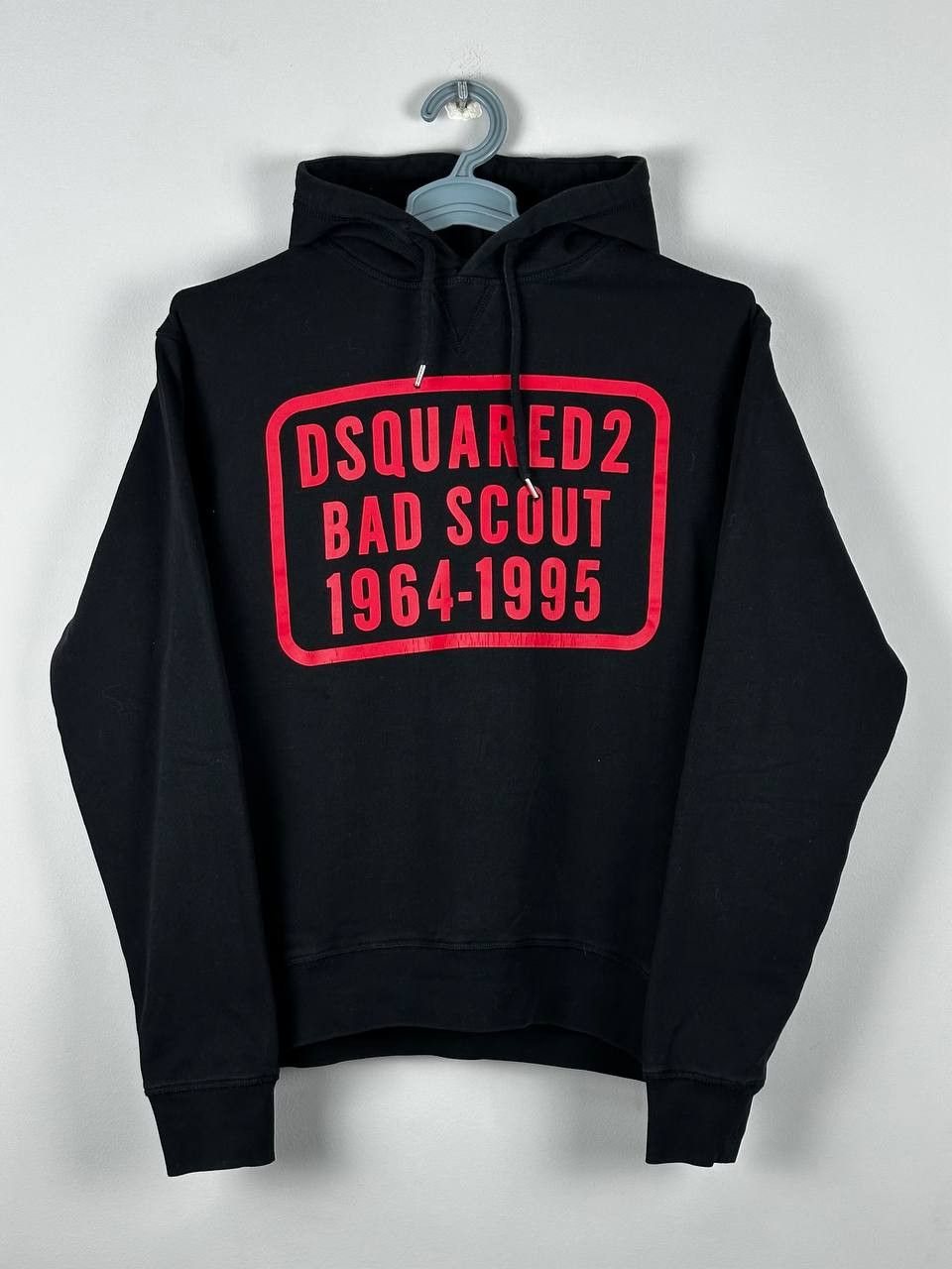 Dsquared2 Dsquared2 Hoodie Big Logo Spellout Boxy Hype Rare Size US L / EU 52-54 / 3 - 2 Thumbnail