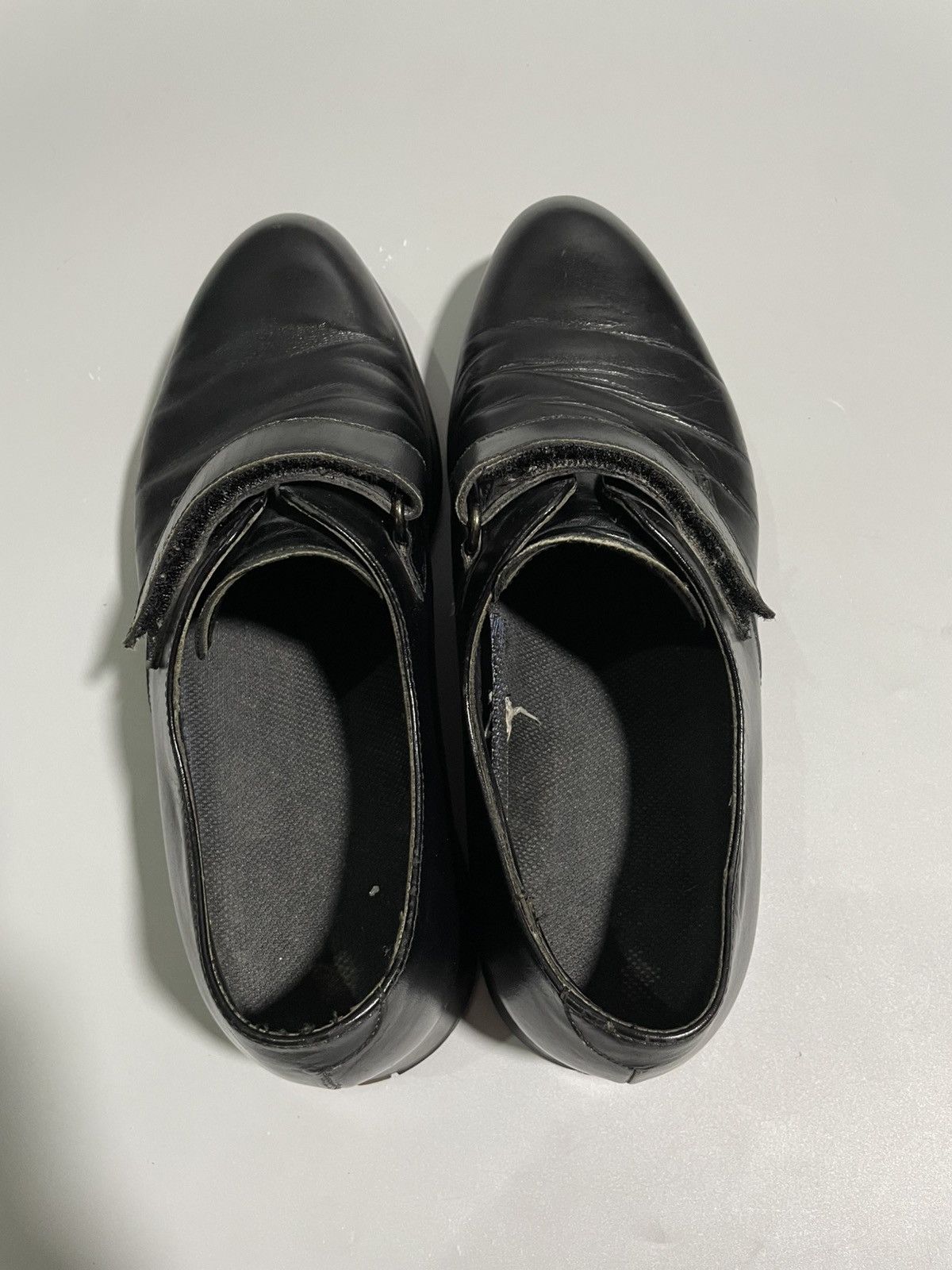 Prada Prada Black Leather Velcro Strap Derby Shoes Size US 6.5 / EU 39-40 - 10 Thumbnail