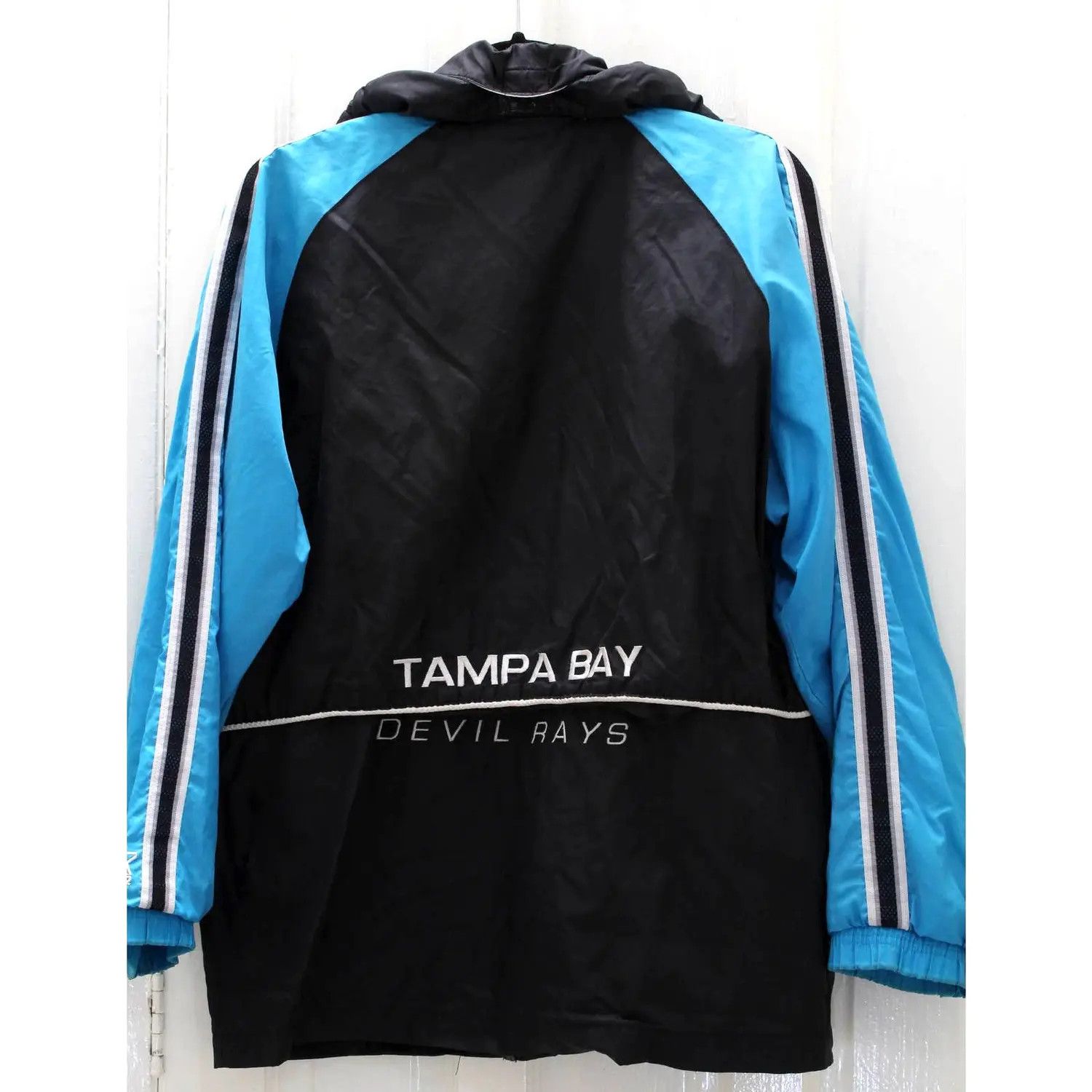 MLB × Starter Tampa Bay Devil Rays 90s STARTER windbreaker L black MLB vtg Size US L / EU 52-54 / 3 - 5 Thumbnail