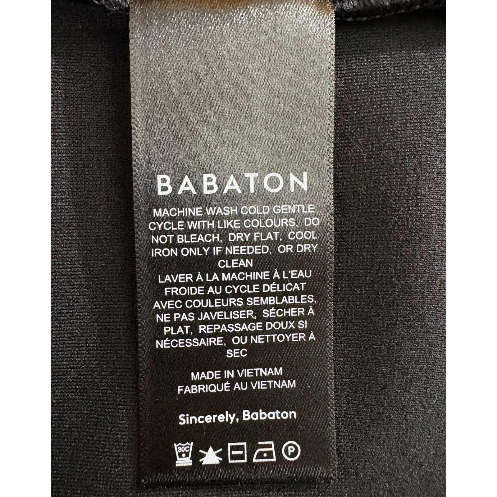 Aritzia Aritzia Babaton Spectre Dress size 10 color black NWT Size M / US 6-8 / IT 42-44 - 3 Thumbnail