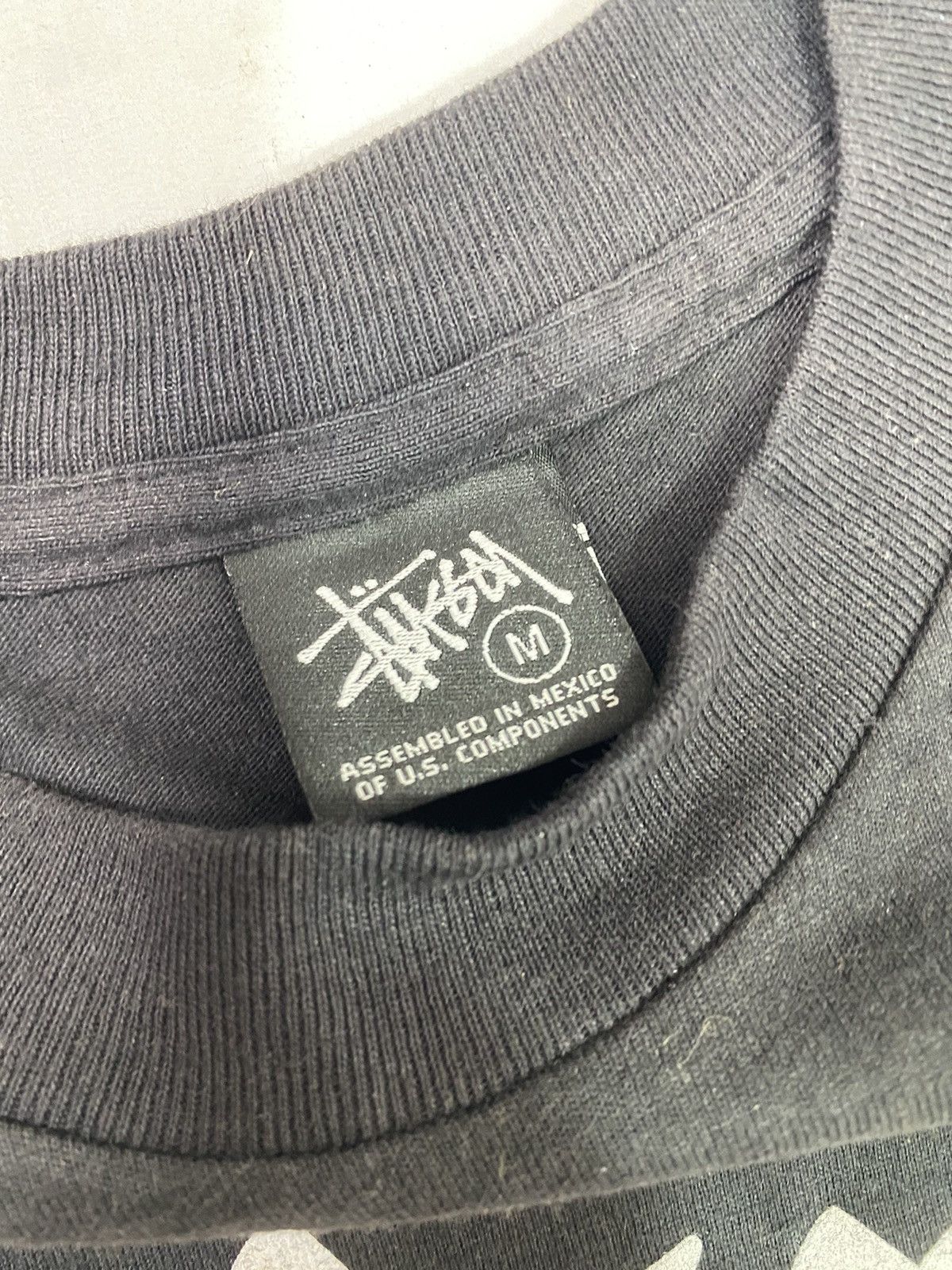 Stussy T-SHIRT Stussy International size M black used Size US M / EU 48-50 / 2 - 4 Thumbnail