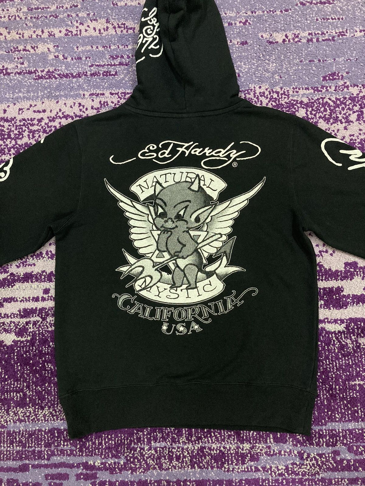 Ed Hardy Ed Hardy Natural Mystic Hoodie Size US L / EU 52-54 / 3 - 8 Thumbnail
