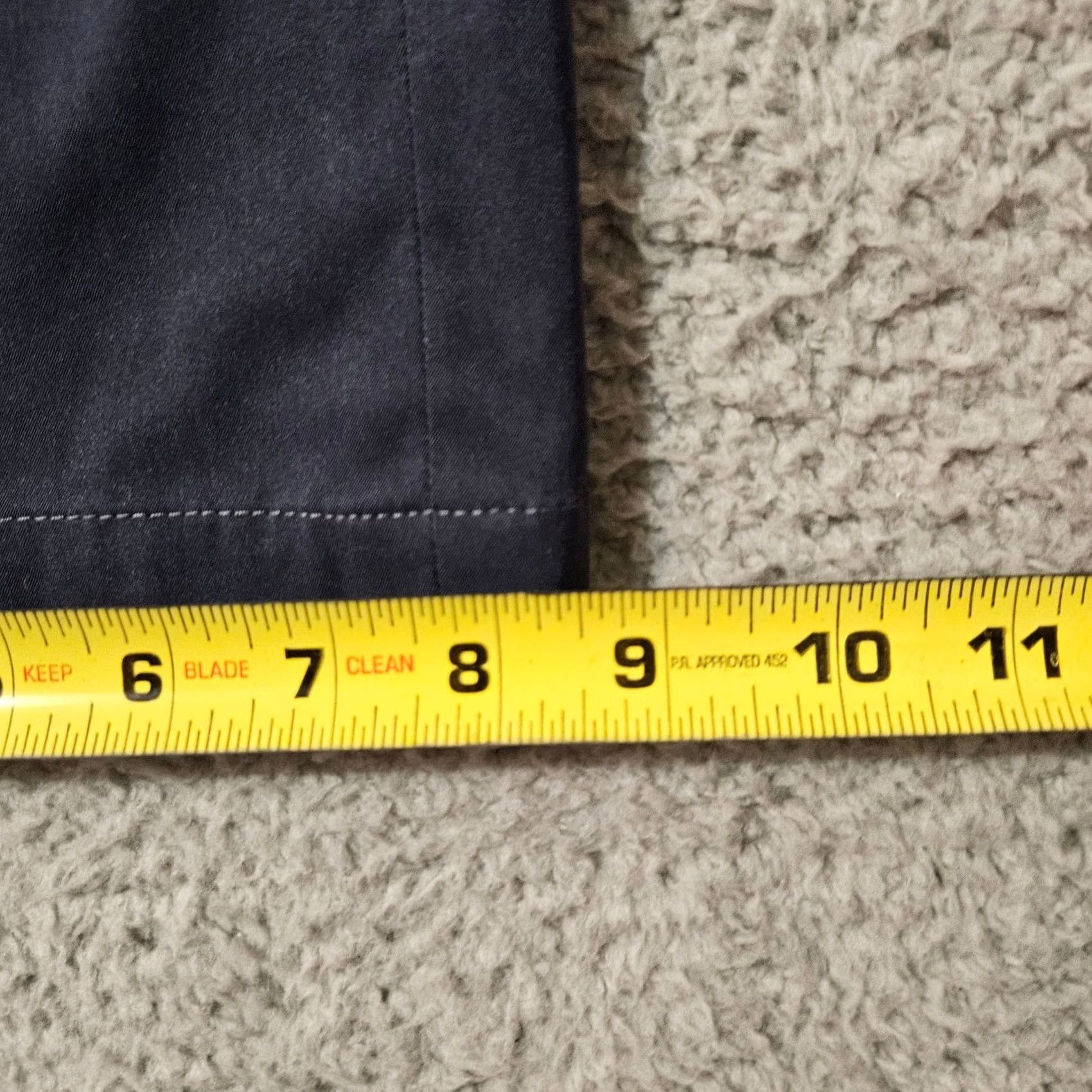 Vintage Bluffworks Chino Pants Mens 40x30 Blue Regular Fit Workwear Made in USA Size US 40 / EU 56 - 8 Thumbnail
