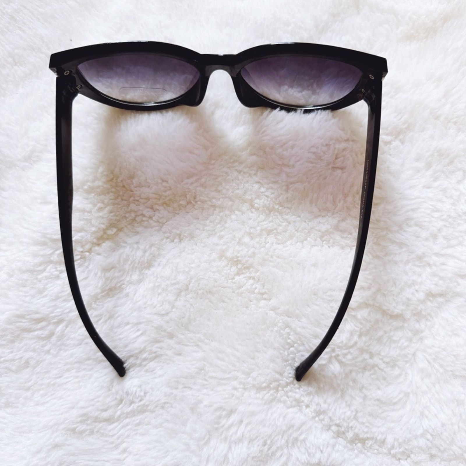 Other Rosy Black Cat Eye Oversized Sunglasses Size ONE SIZE - 9 Thumbnail