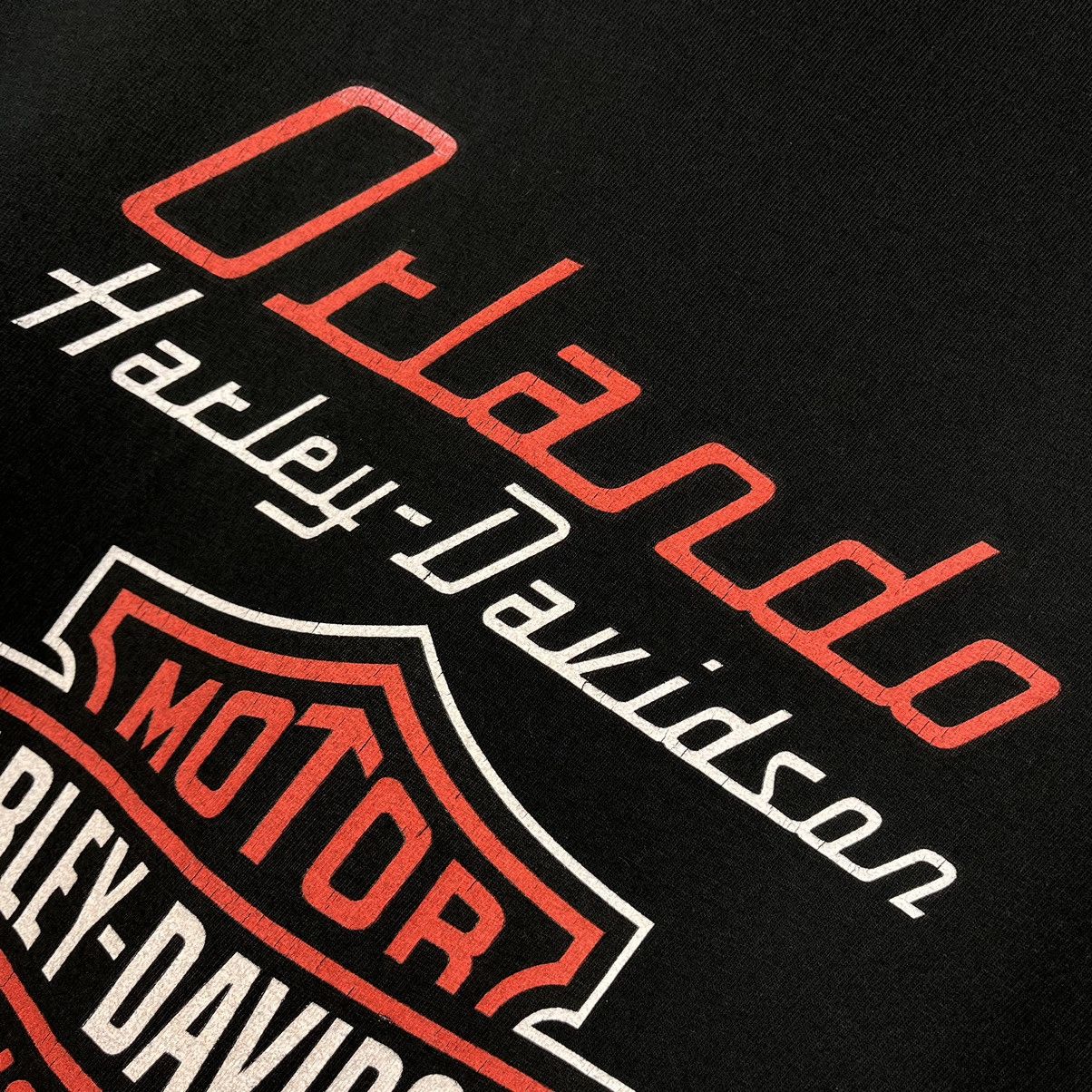 Harley Davidson Vintage Harley Davidson Orlando Skulls Big Logo T Shirt 00’s Size US XL / EU 56 / 4 - 19 Thumbnail