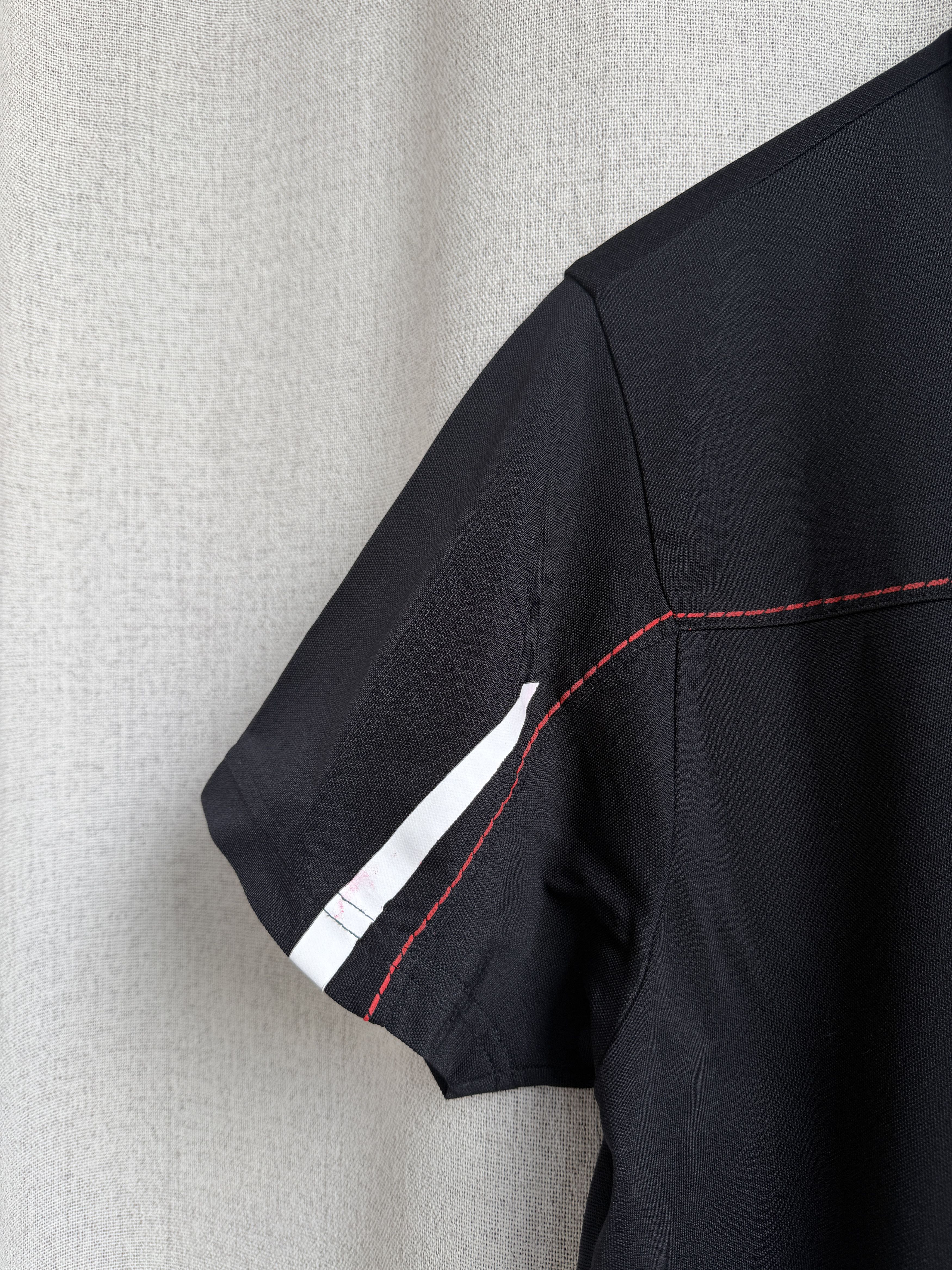 Ducati Ducati Corse Black Nylon Polo Moto Shirt Size US M / EU 48-50 / 2 - 6 Thumbnail