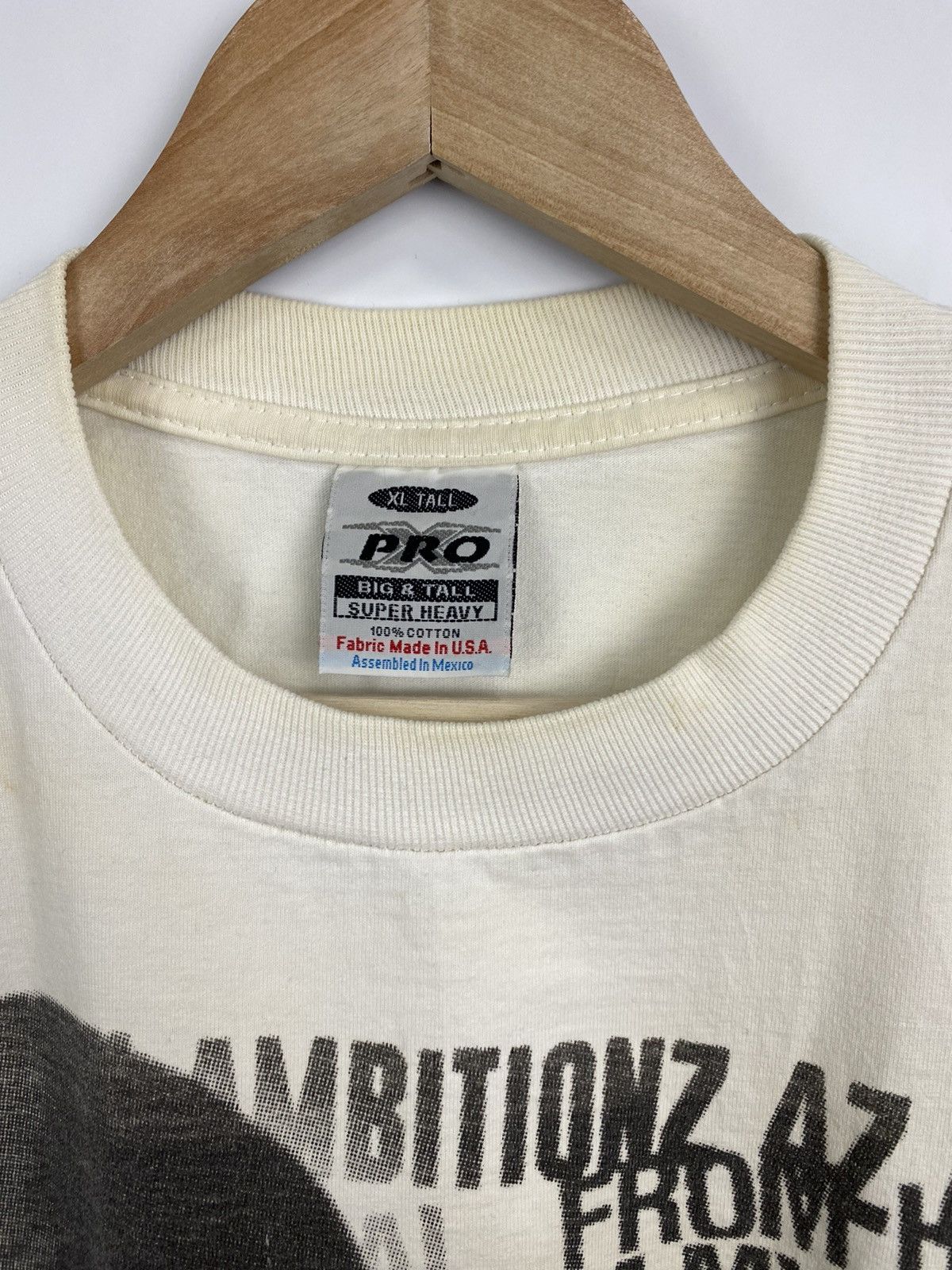 Band Tees × Rap Tees 🇺🇸 Vintage 90s Tupac Shakur Rap Makaveli T-Shirt retro Size US XL / EU 56 / 4 - 5 Thumbnail
