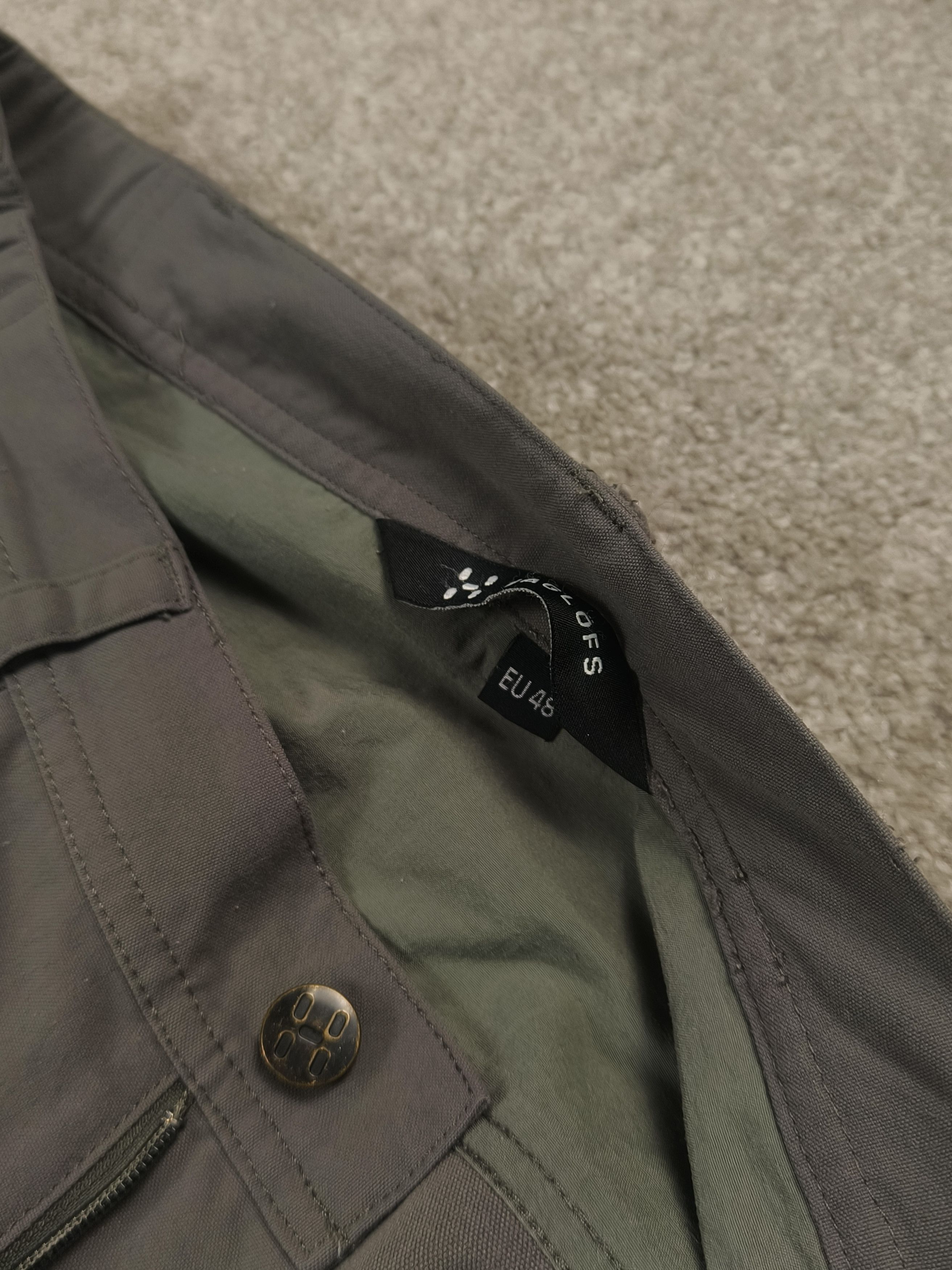 Haglofs Haglöfs Cargo Pants Multi Pocket Outdoor Hiking Trousers Size US 31 - 4 Thumbnail